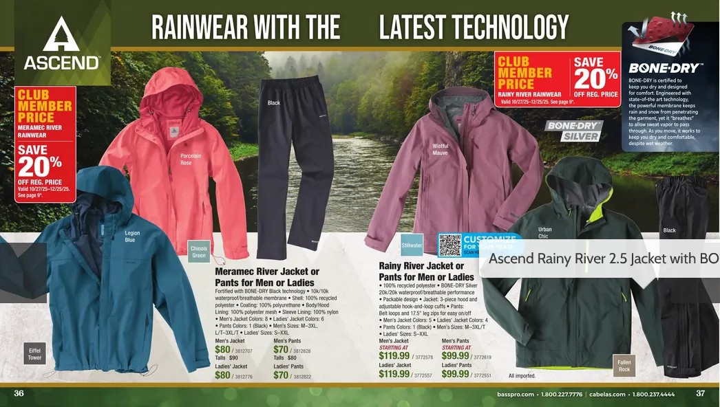 Cabelas Sales from December 1 to December 31 2025 - flyer page 19