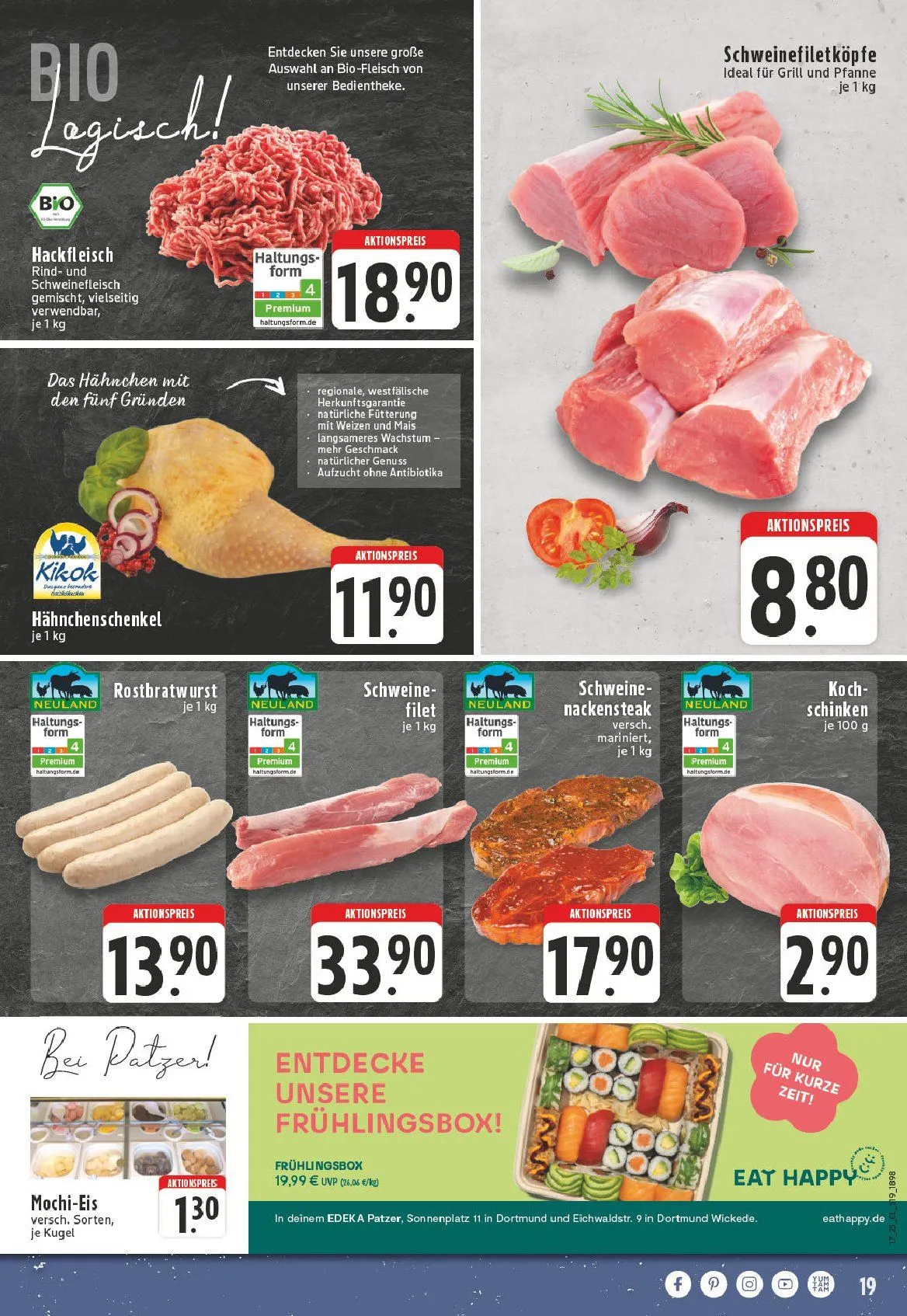 Edeka Prospekt von 21. April bis 26. April 2025 - Prospekt seite 19