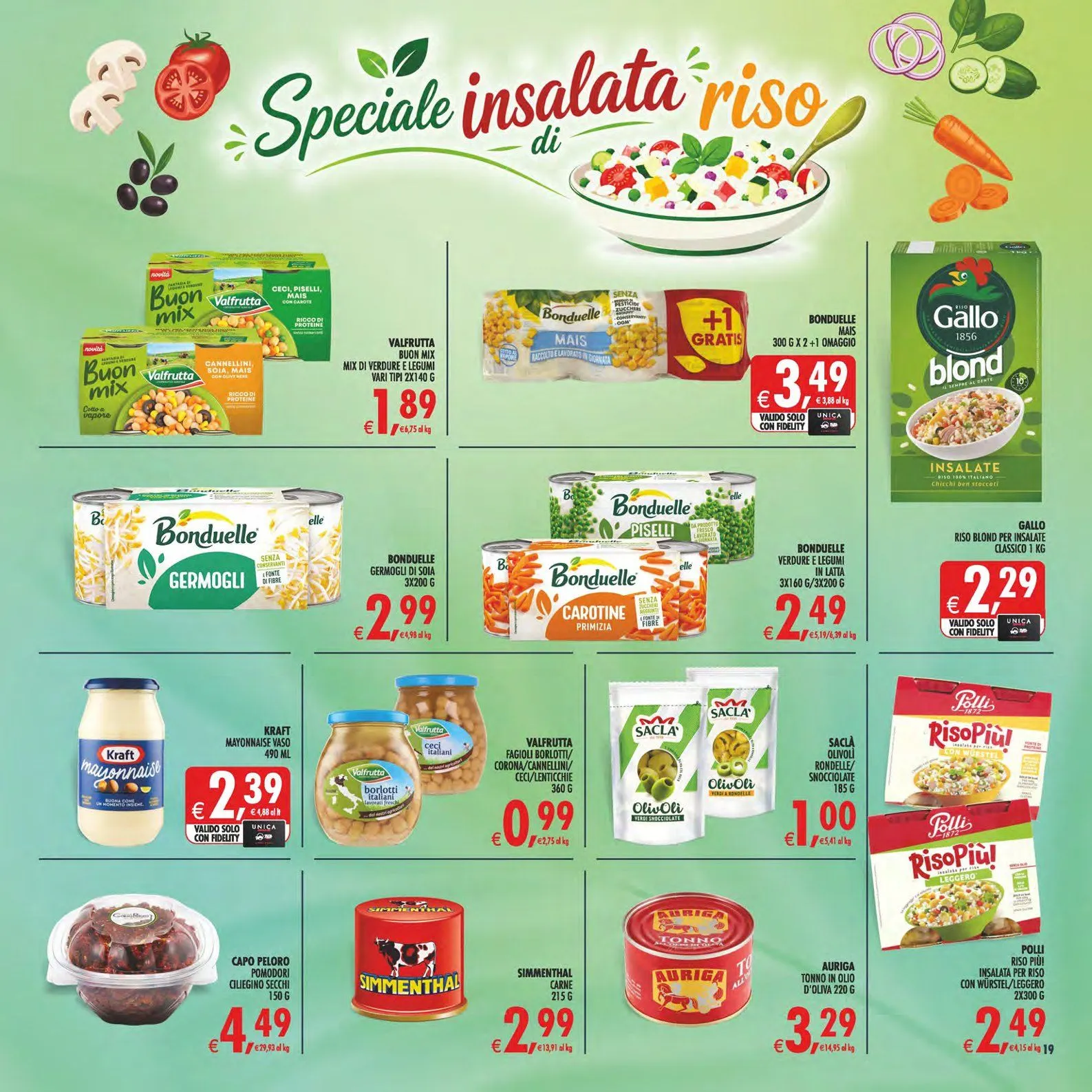 Volantini Deco Supermercati da 19 giugno a 29 giugno di 2026 - Pagina del volantino 19