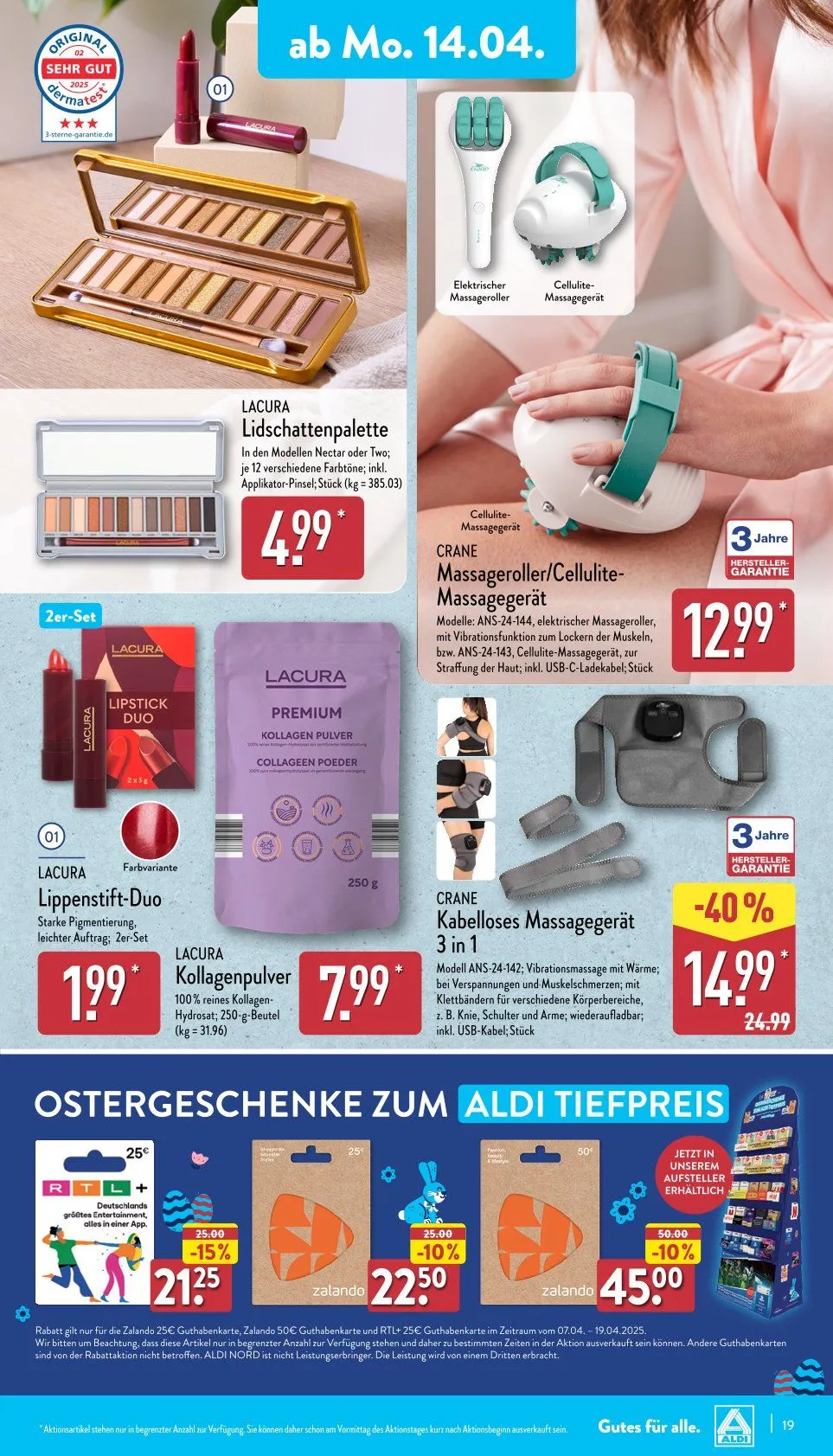 ALDI Aktuell Angebote von 14. April bis 19. April 2025 - Prospekt seite 18