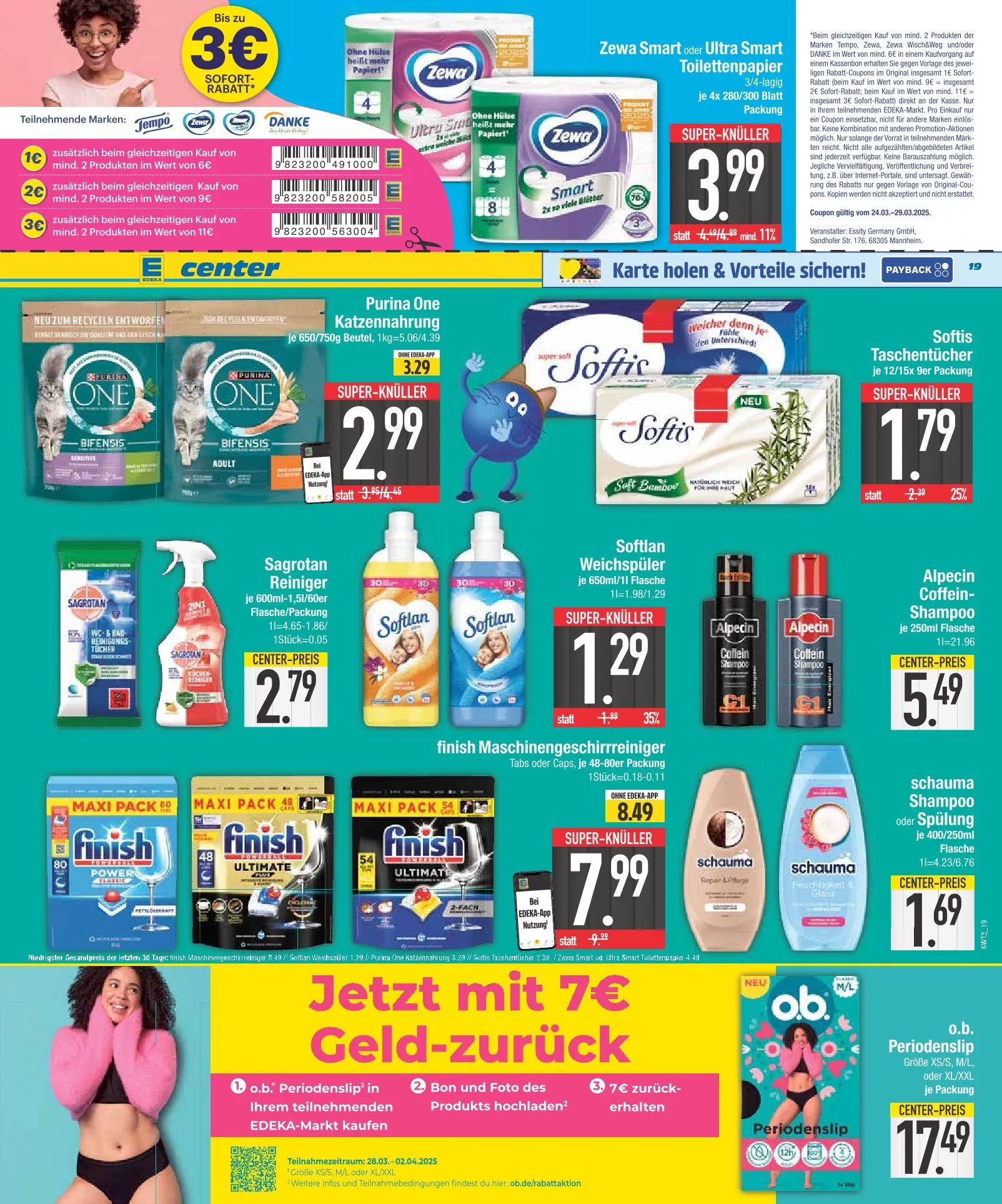 Edeka Prospekt von 25. März bis 29. März 2025 - Prospekt seite 19