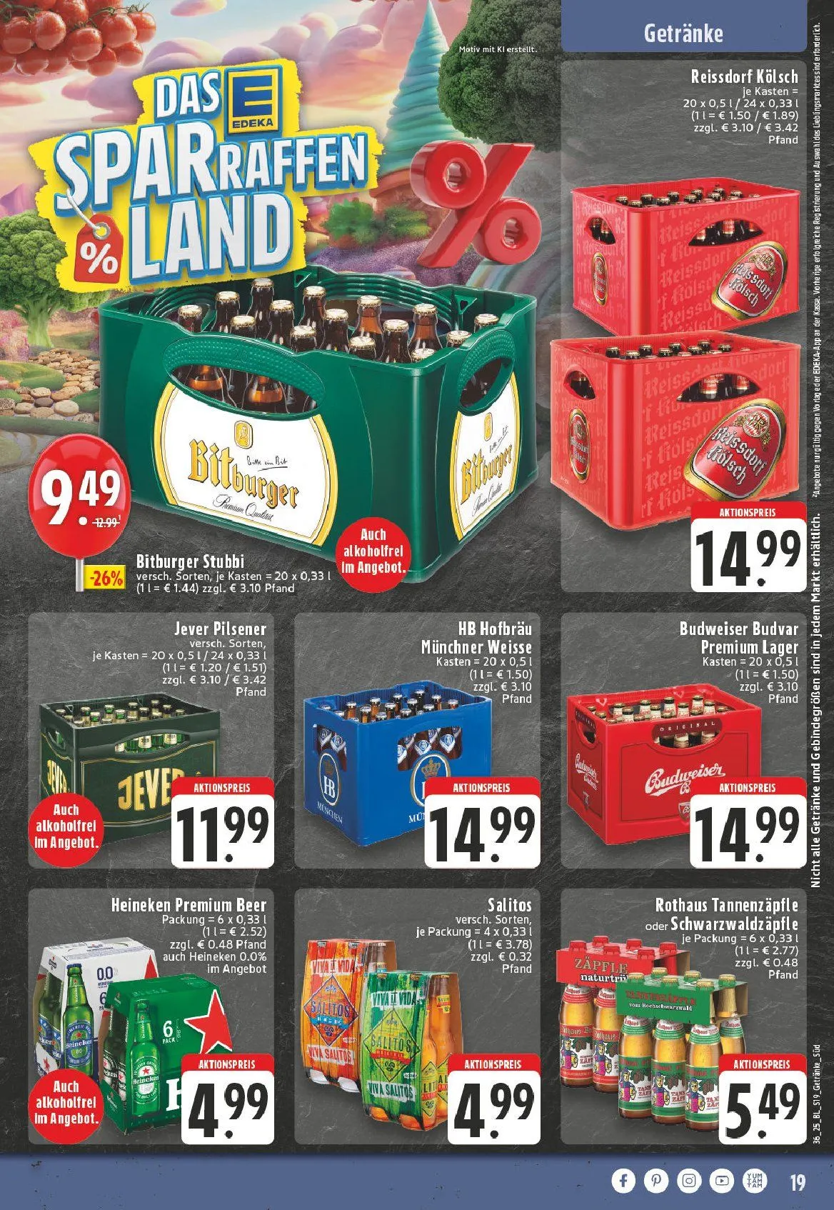 Edeka Prospekte von 1. September bis 6. September 2025 - Prospekt seite 19