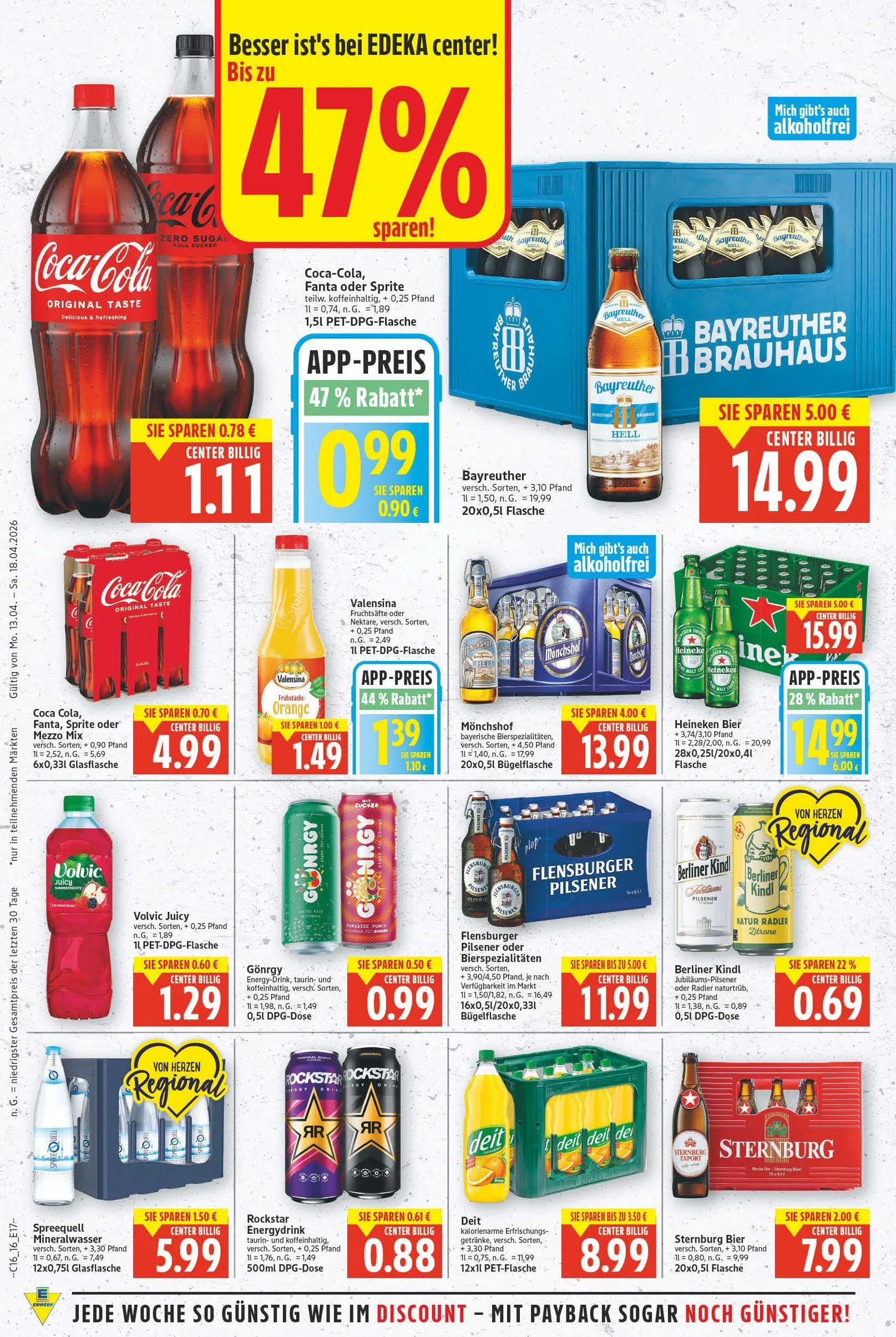Edeka Angebote von 13. April bis 19. April 2026 - Prospekt seite 19