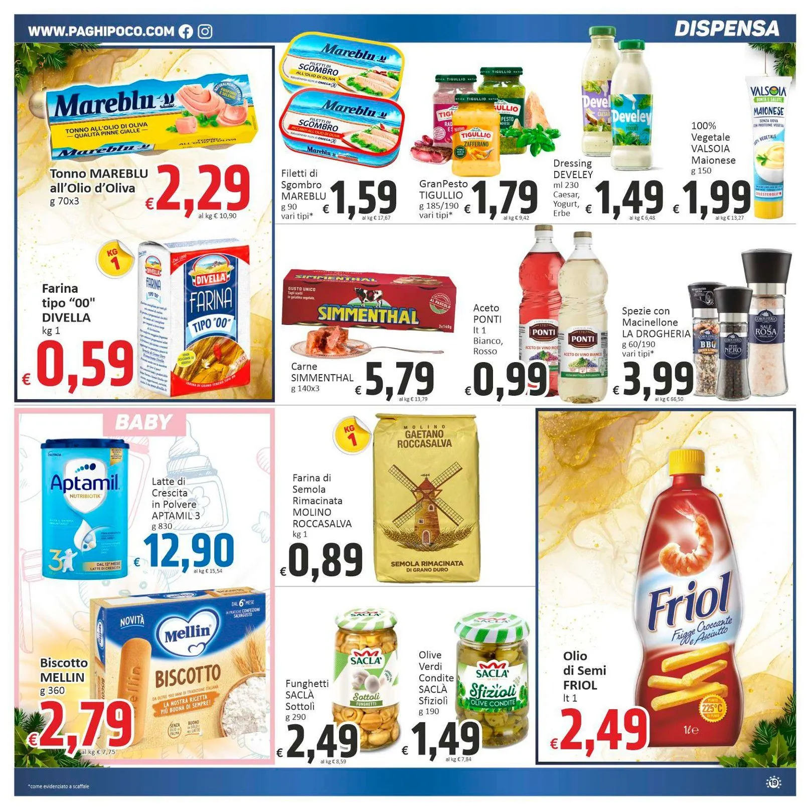 Paghi Poco Volantino da 2 dicembre a 12 dicembre di 2025 - Pagina del volantino 19