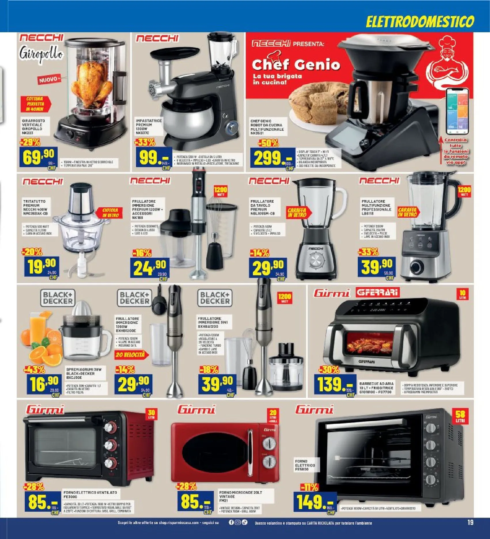 Risparmio Casa Volantino da 1 ottobre a 18 ottobre di 2025 - Pagina del volantino 19