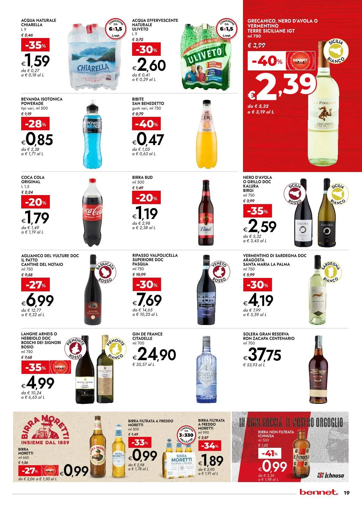  Volantini bennet da 7 aprile a 22 aprile di 2026 - Pagina del volantino 19