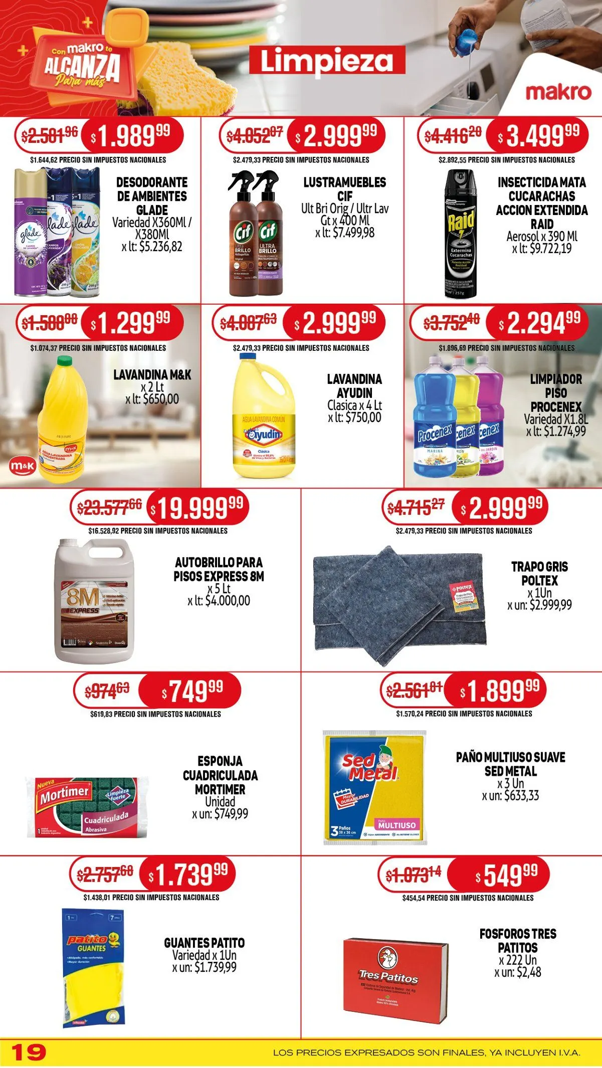 Ofertas de Makro Ofertas 19 de junio al 26 de junio 2025 - Página 19 del catálogo