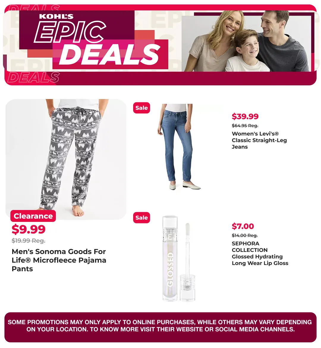 Weekly promotion  Kohl's Sales spanning from April 7 to April 27 2026 - Page 19 for Catalogue 365