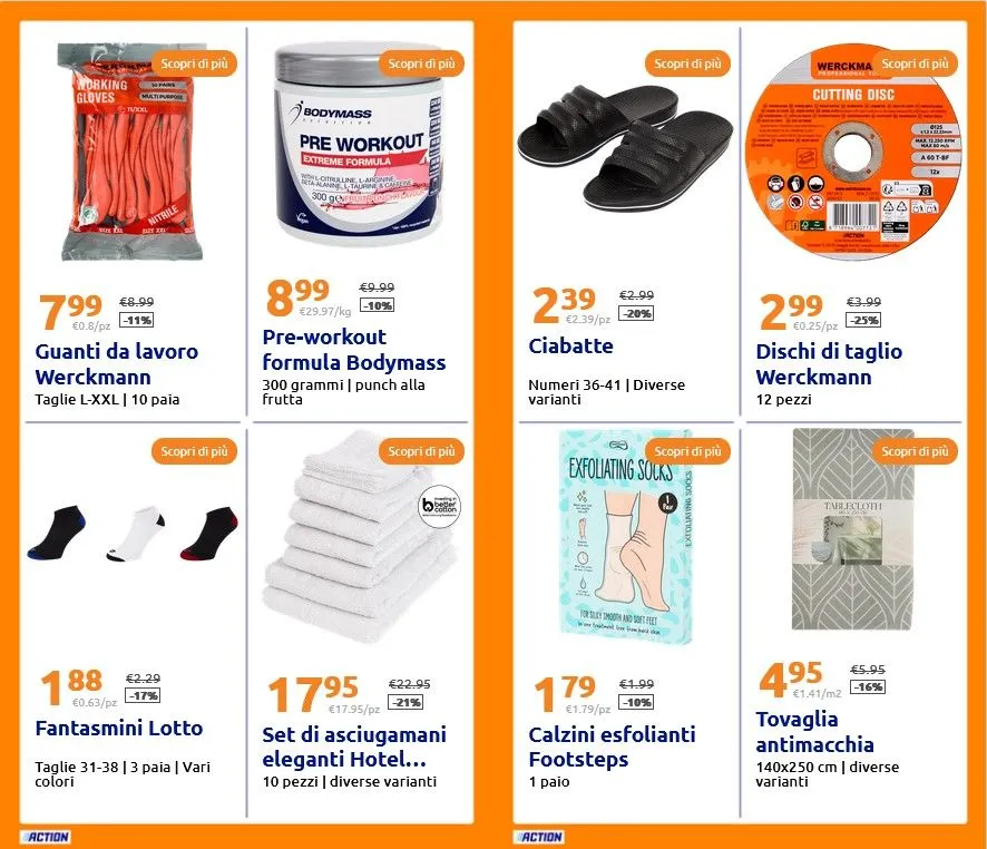 Action Volantino da 11 giugno a 17 giugno di 2025 - Pagina del volantino 18