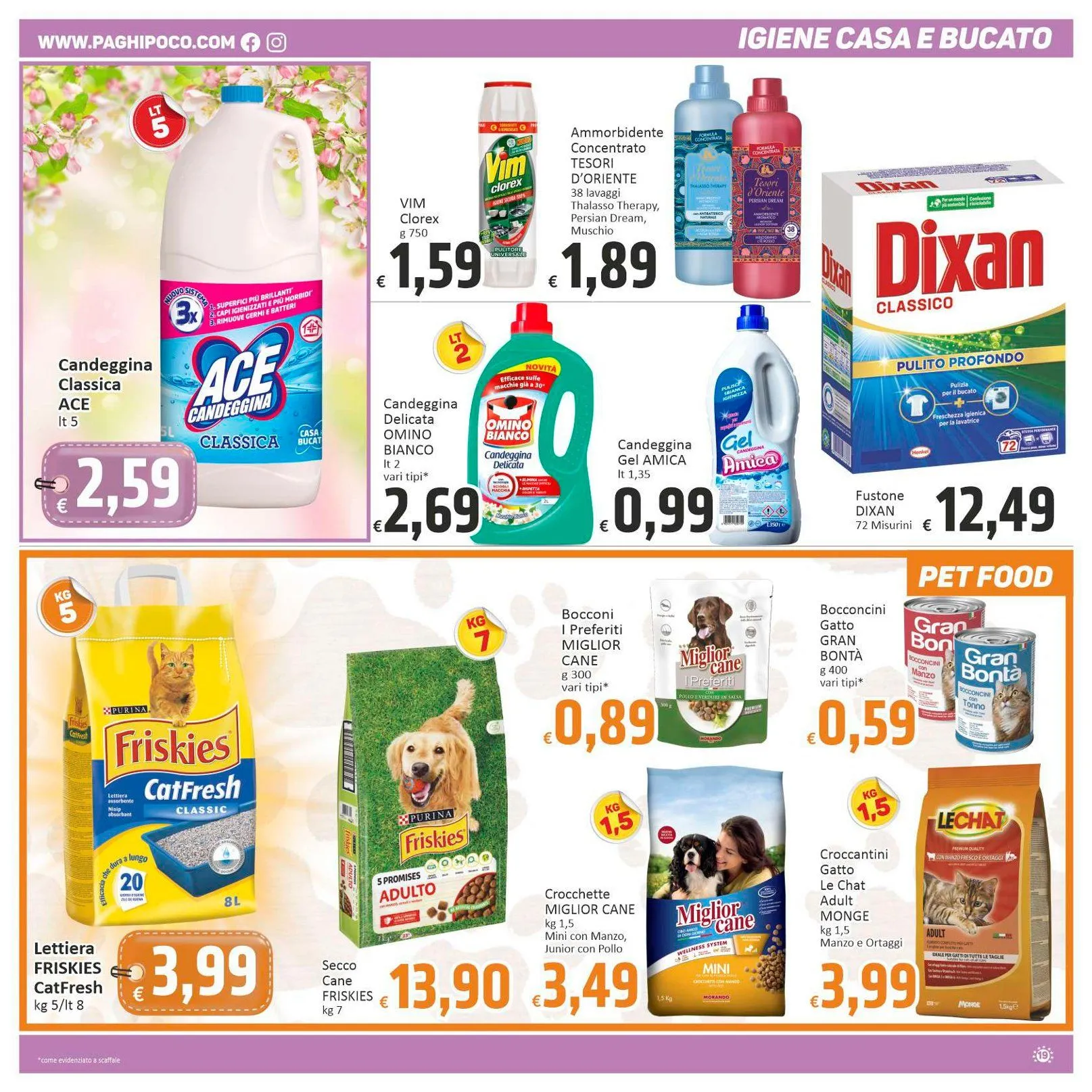 Volantini Paghi Poco da 13 marzo a 23 marzo di 2026 - Pagina del volantino 19