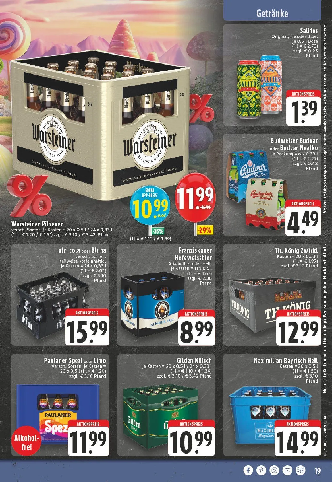 Edeka Prospekte von 3. November bis 8. November 2025 - Prospekt seite 19