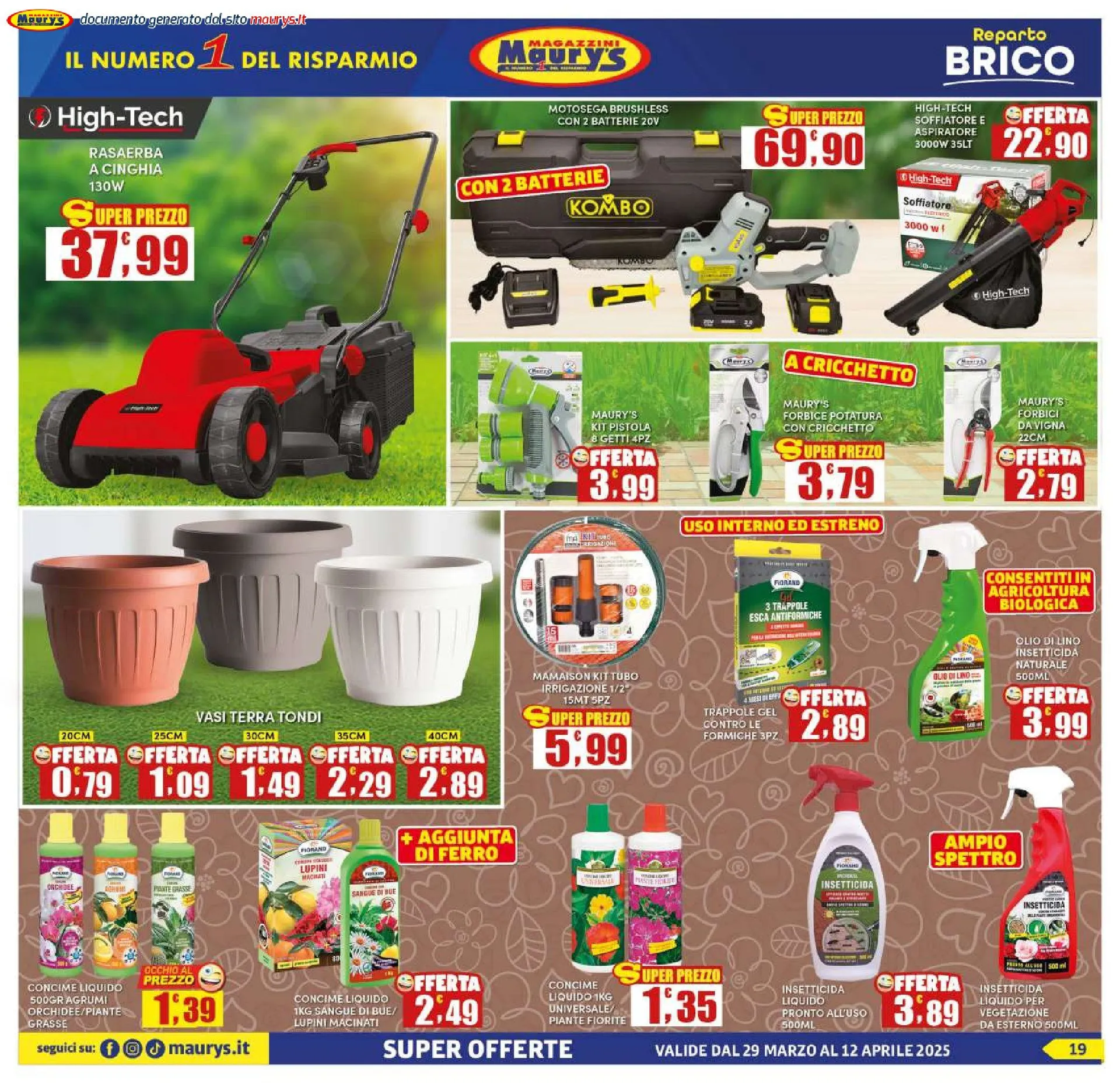 Offerte Maury's da 29 marzo a 14 aprile di 2025 - Pagina del volantino 19