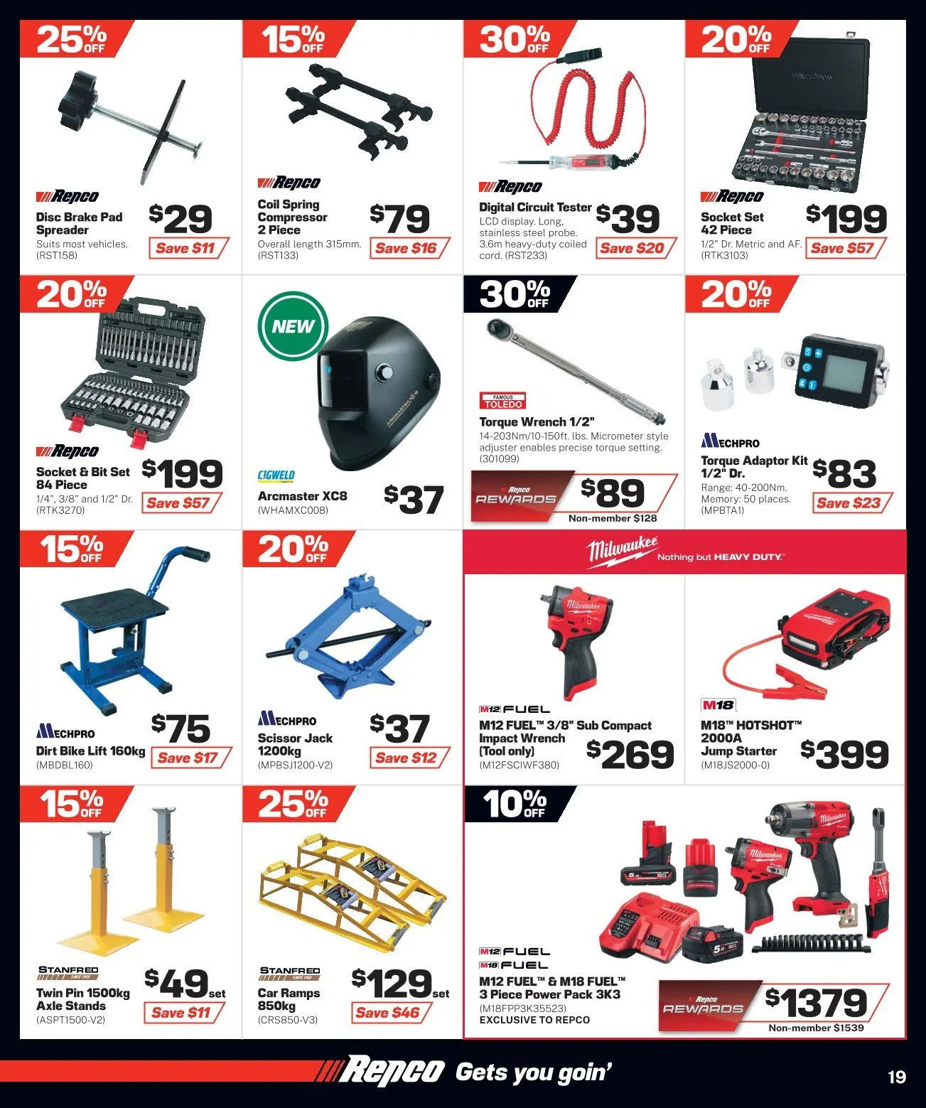 Repco catalogues - Catalogue valid from 1 January to 20 January 2026 - page 19