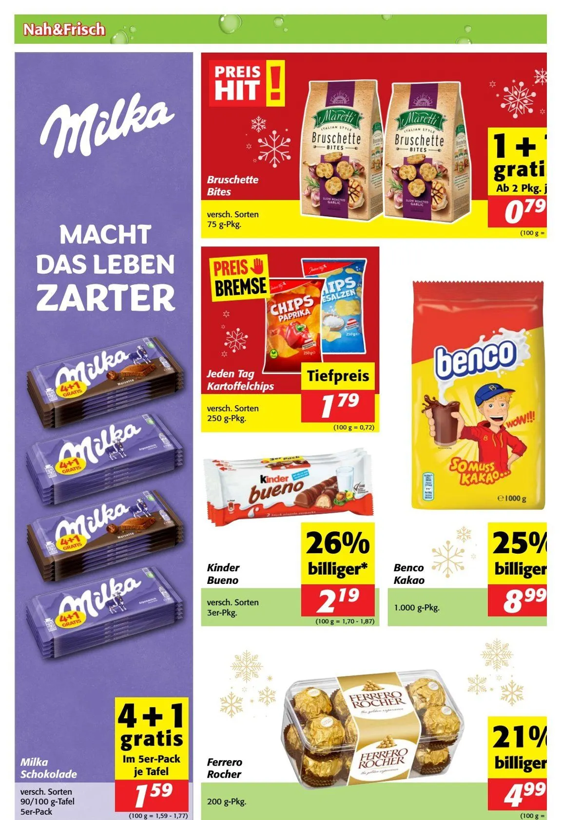 Nah & Frisch Angebote von 10. Dezember bis 16. Dezember 2025 - Prospekt seite 10