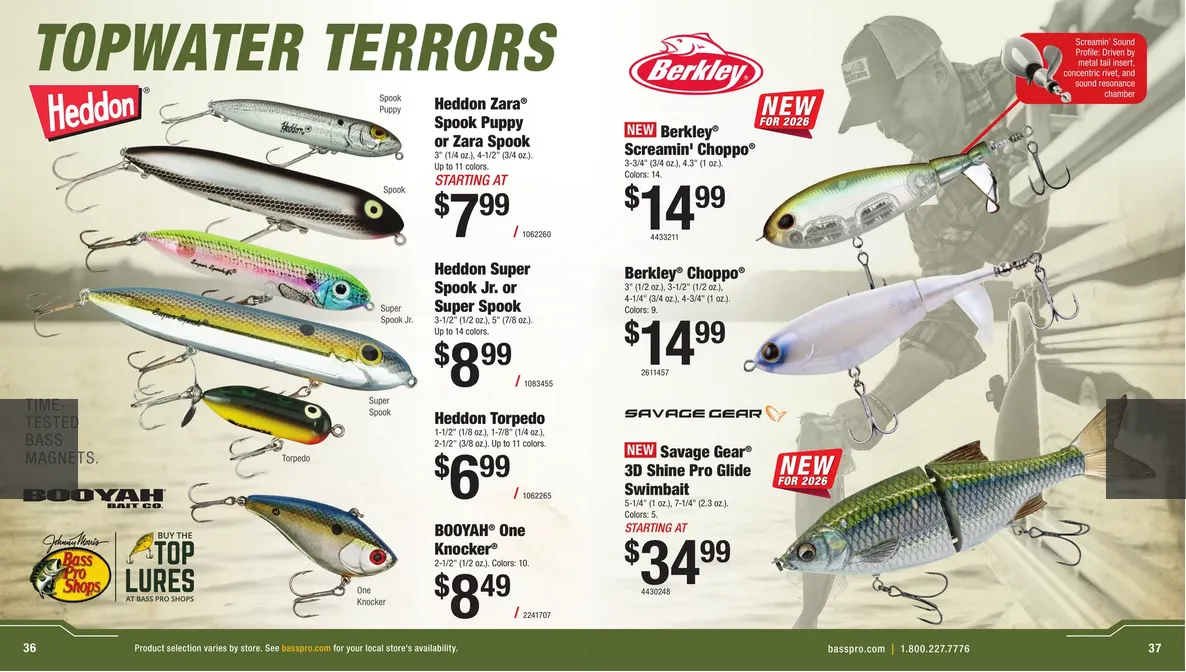 Weekly promotion Bass Pro Shops  Sales spanning from May 26 to May 31 2026 - Page 19 for Catalogue 365
