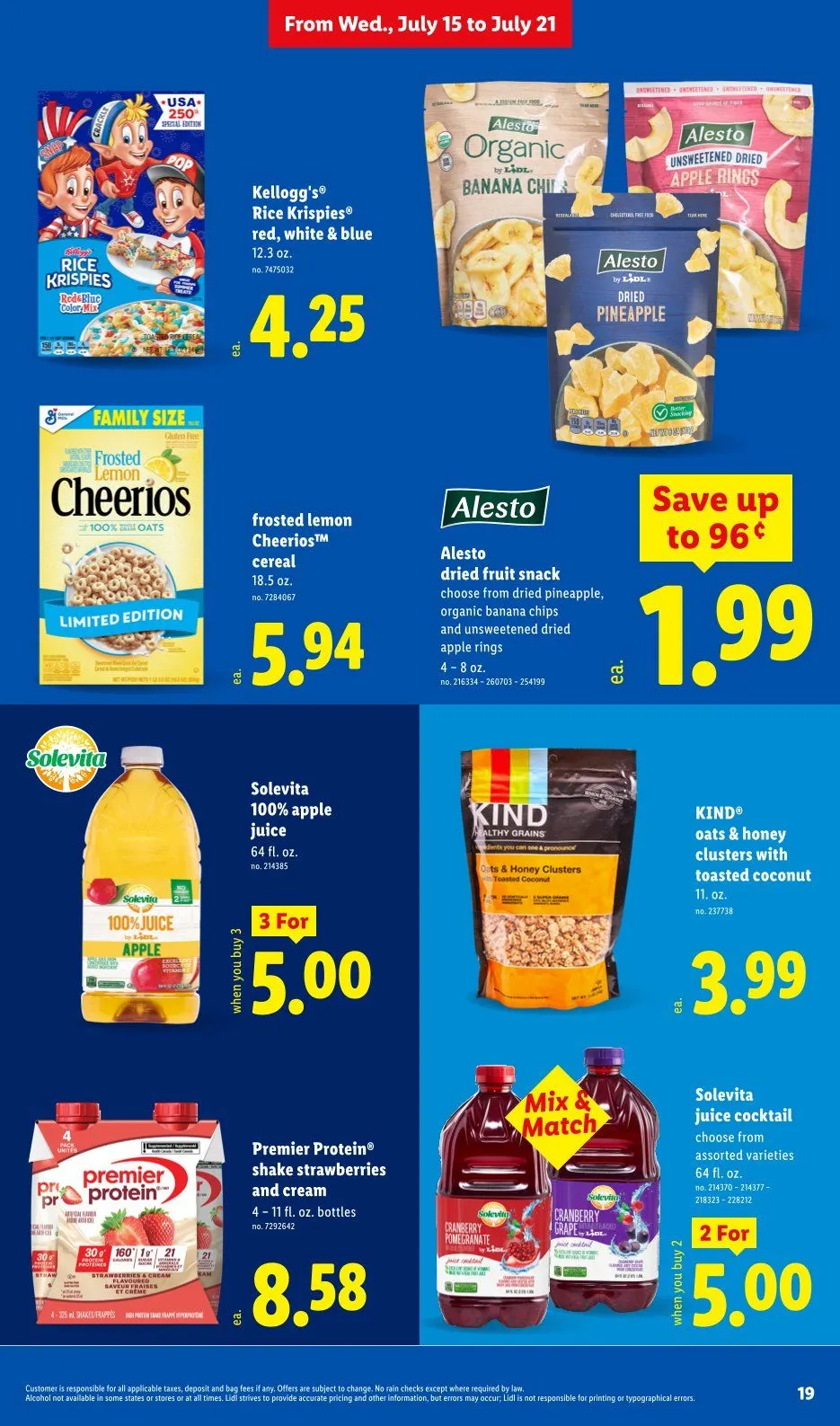 Weekly ad Lidl Sales from July 15 to July 21 2026 - Page 19
