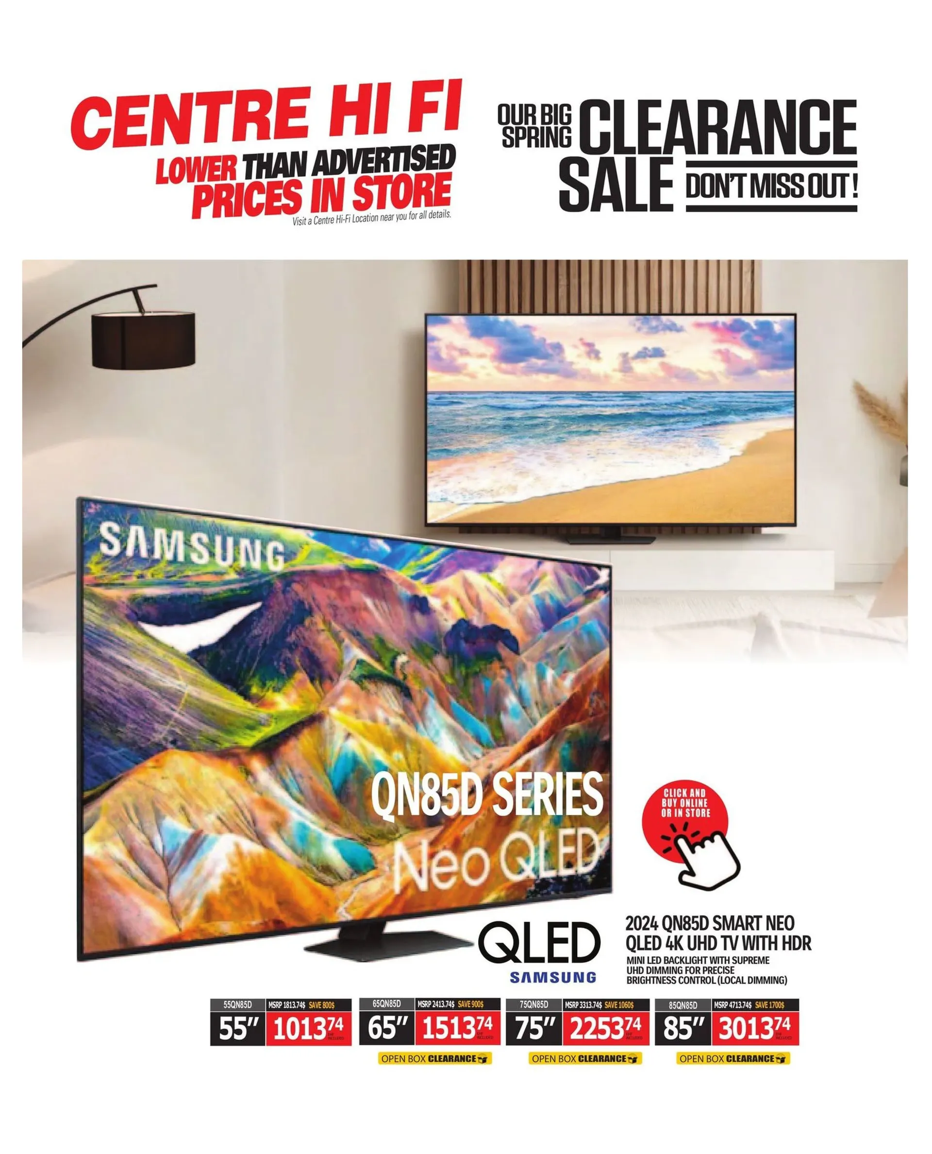 Centre Hi-Fi flyers from March 28 to April 3 2025 - flyer page 58