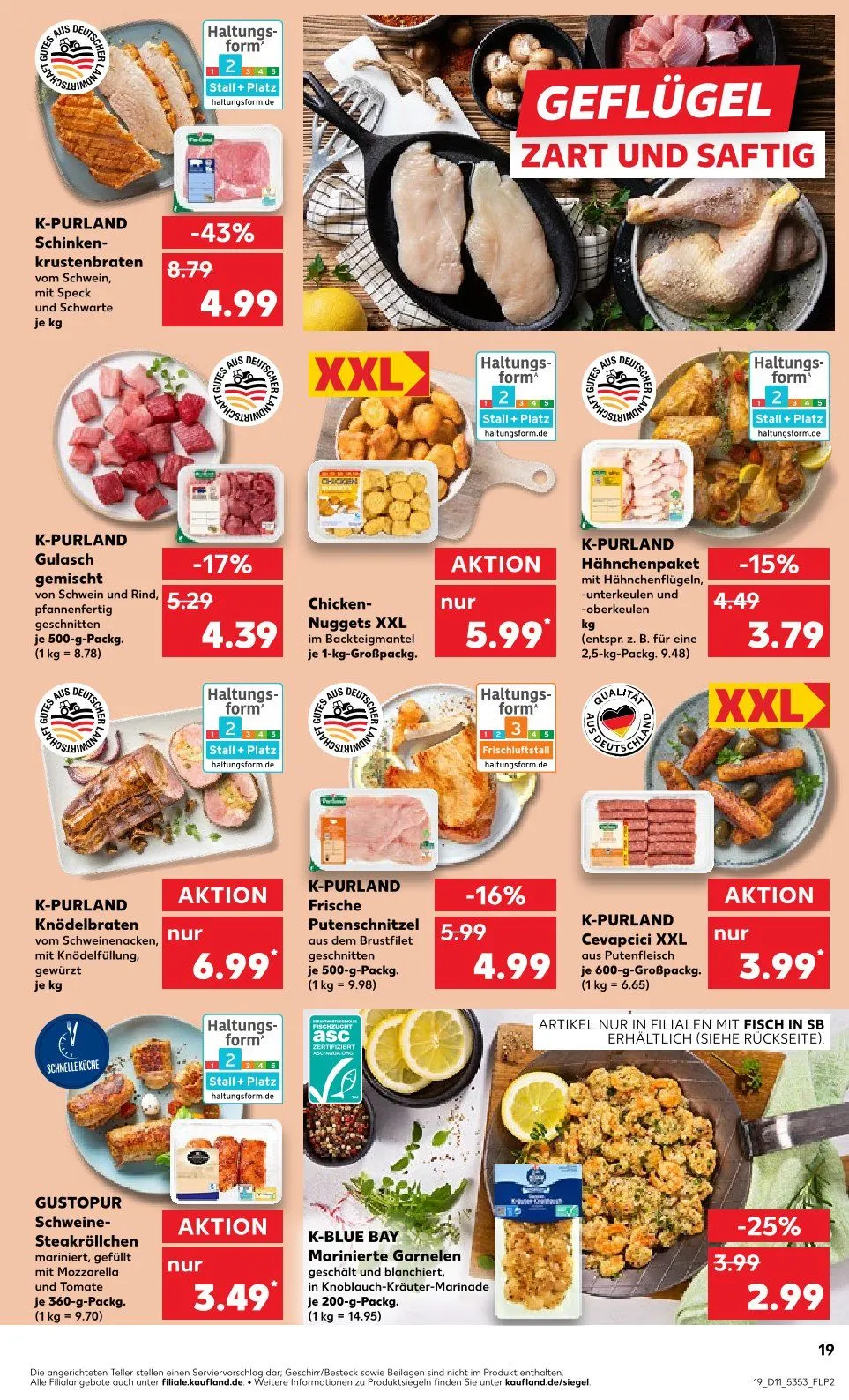 Kaufland Prospekt von 13. März bis 19. März 2025 - Prospekt seite 19