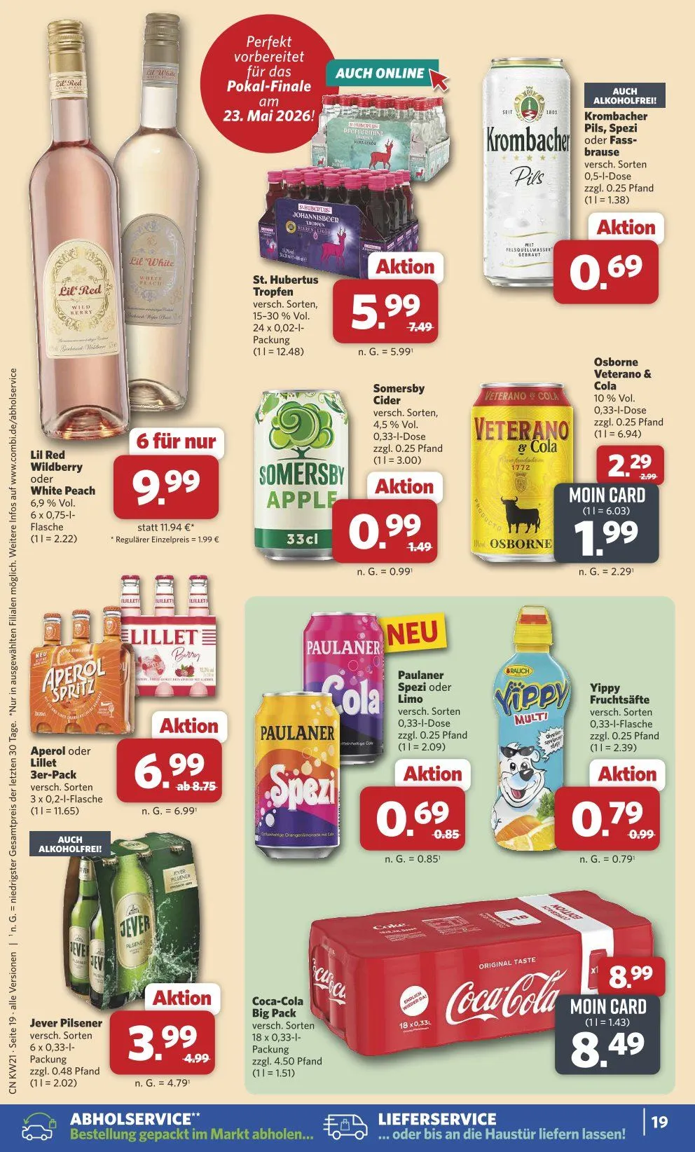 Combi Angebote von 18. Mai bis 23. Mai 2026 - Prospekt seite 19
