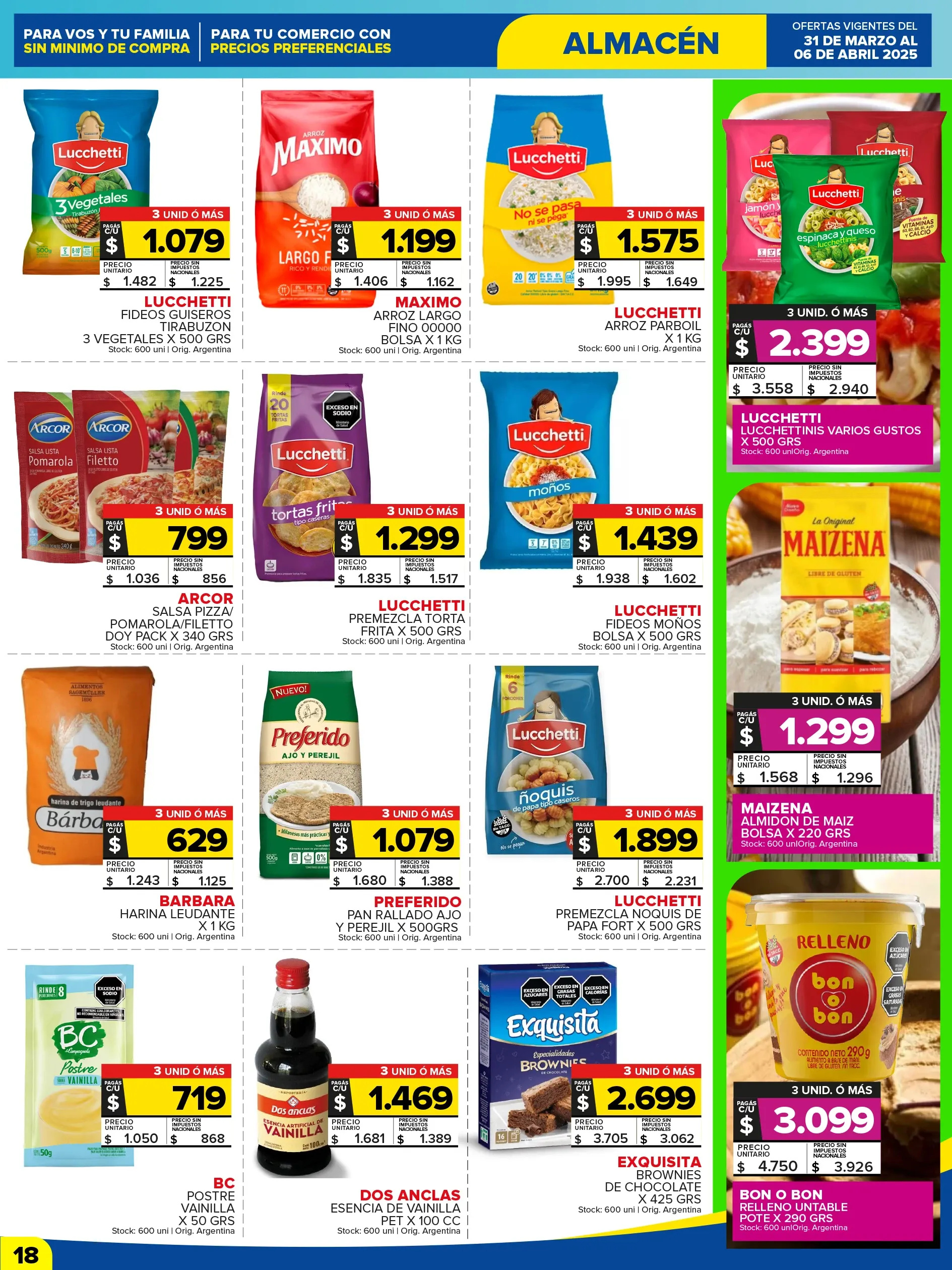 Ofertas de Carrefour Maxi 31 de Marzo 31 de marzo al 6 de abril 2025 - Página 18 del catálogo