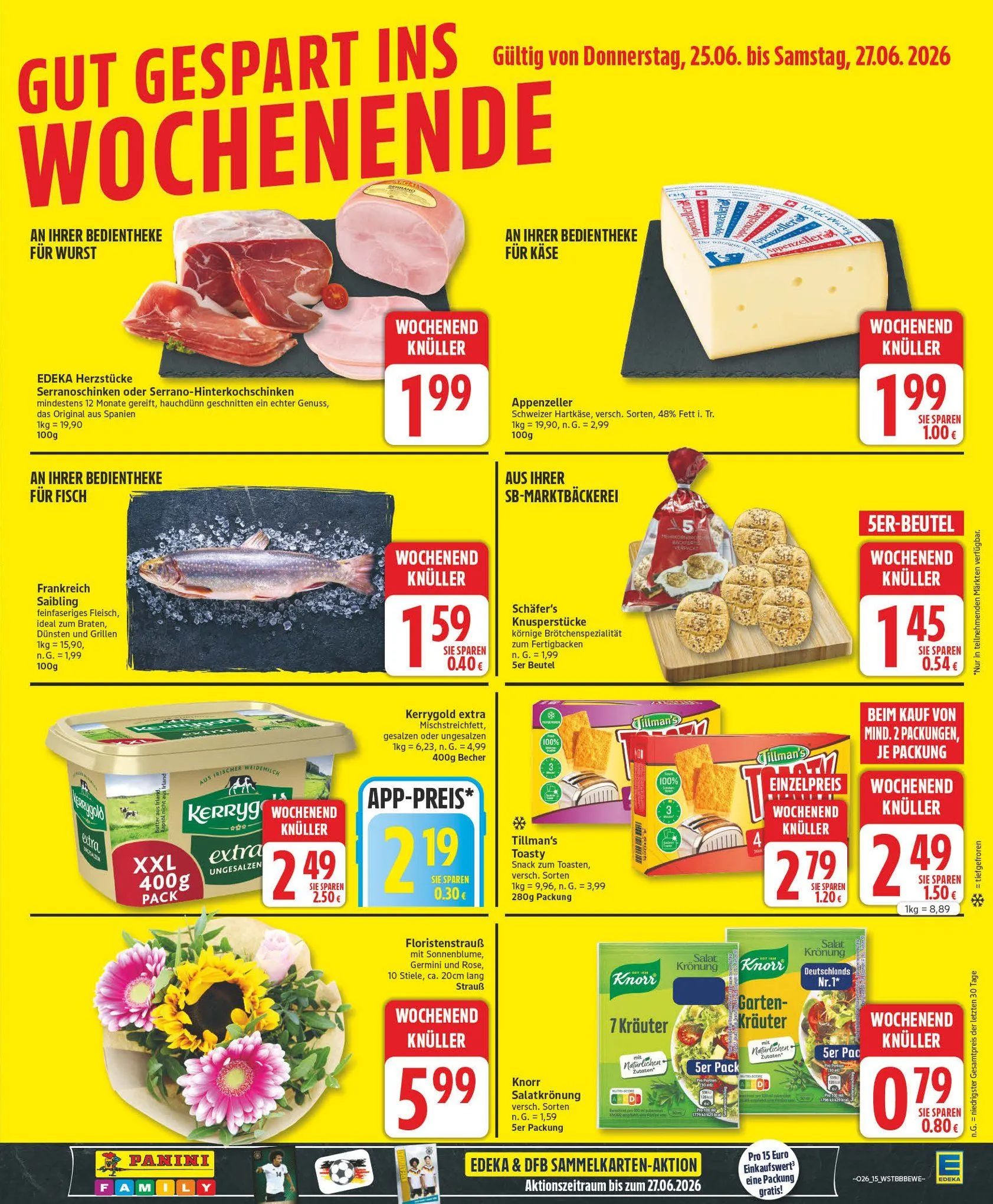 Edeka Angebote von 22. Juni bis 27. Juni 2026 - Prospekt seite 19