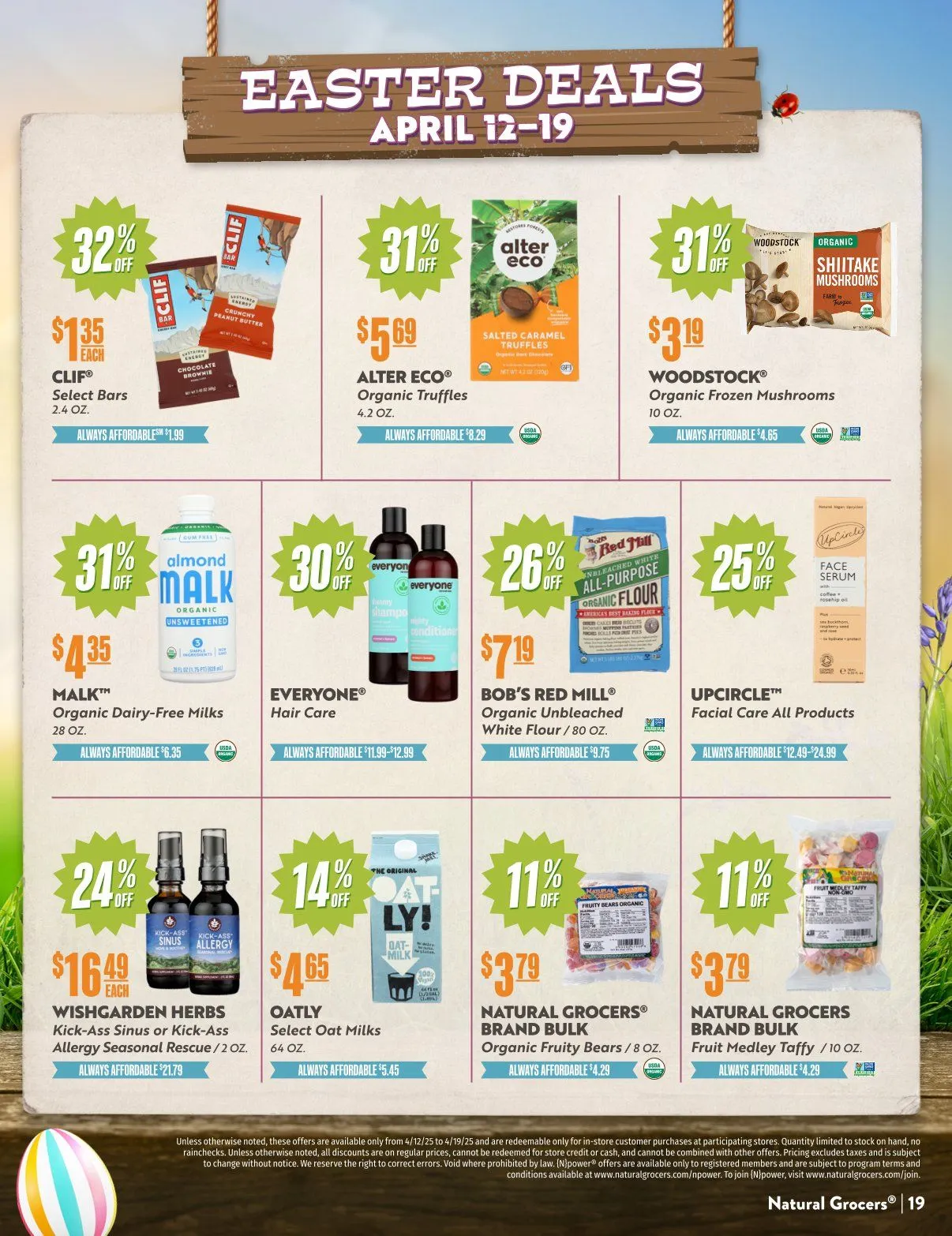 Weekly ad Natural Grocers Deals from April 4 to April 30 2025 - Page 29