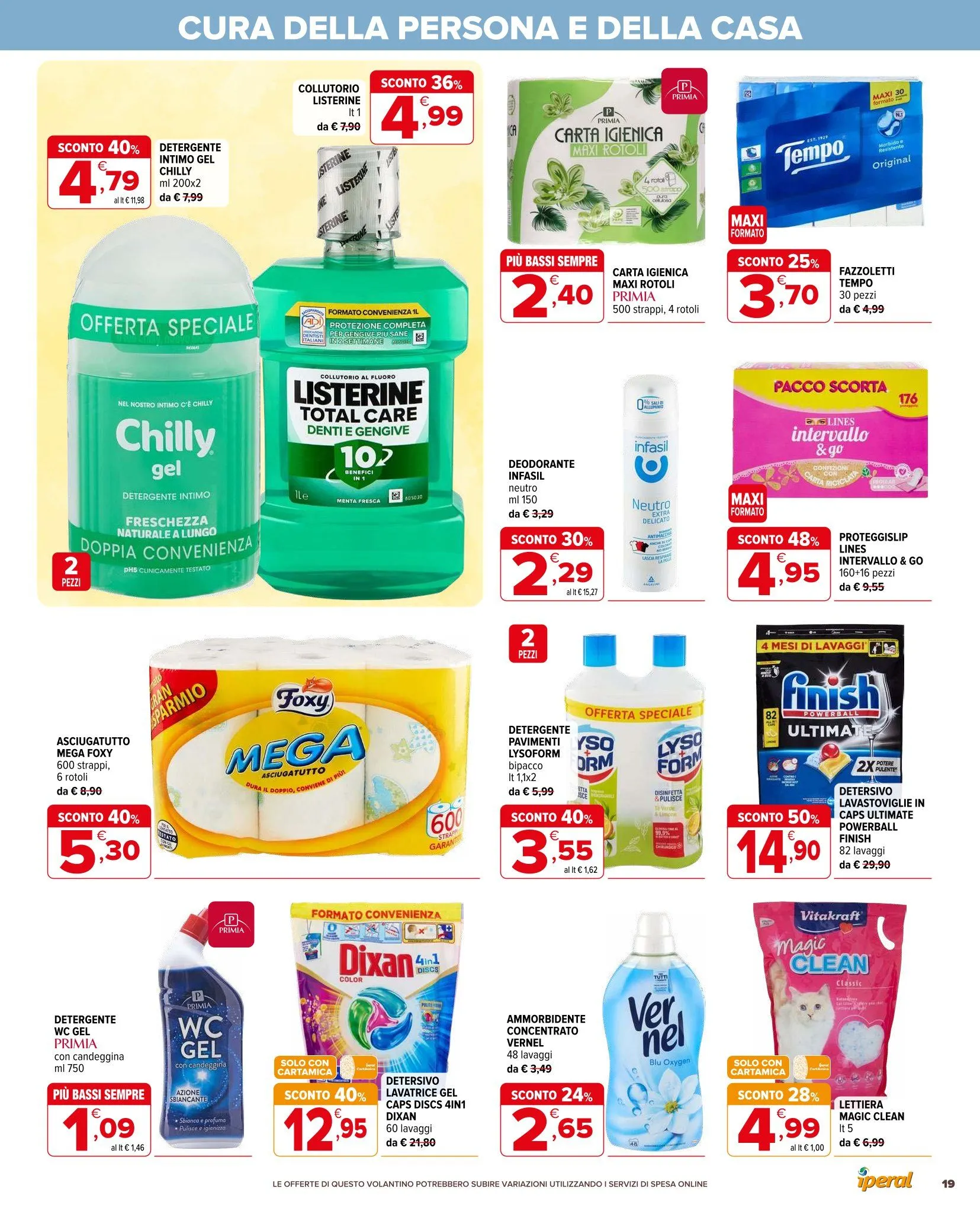 Volantini Iperal da 18 marzo a 24 marzo di 2026 - Pagina del volantino 19