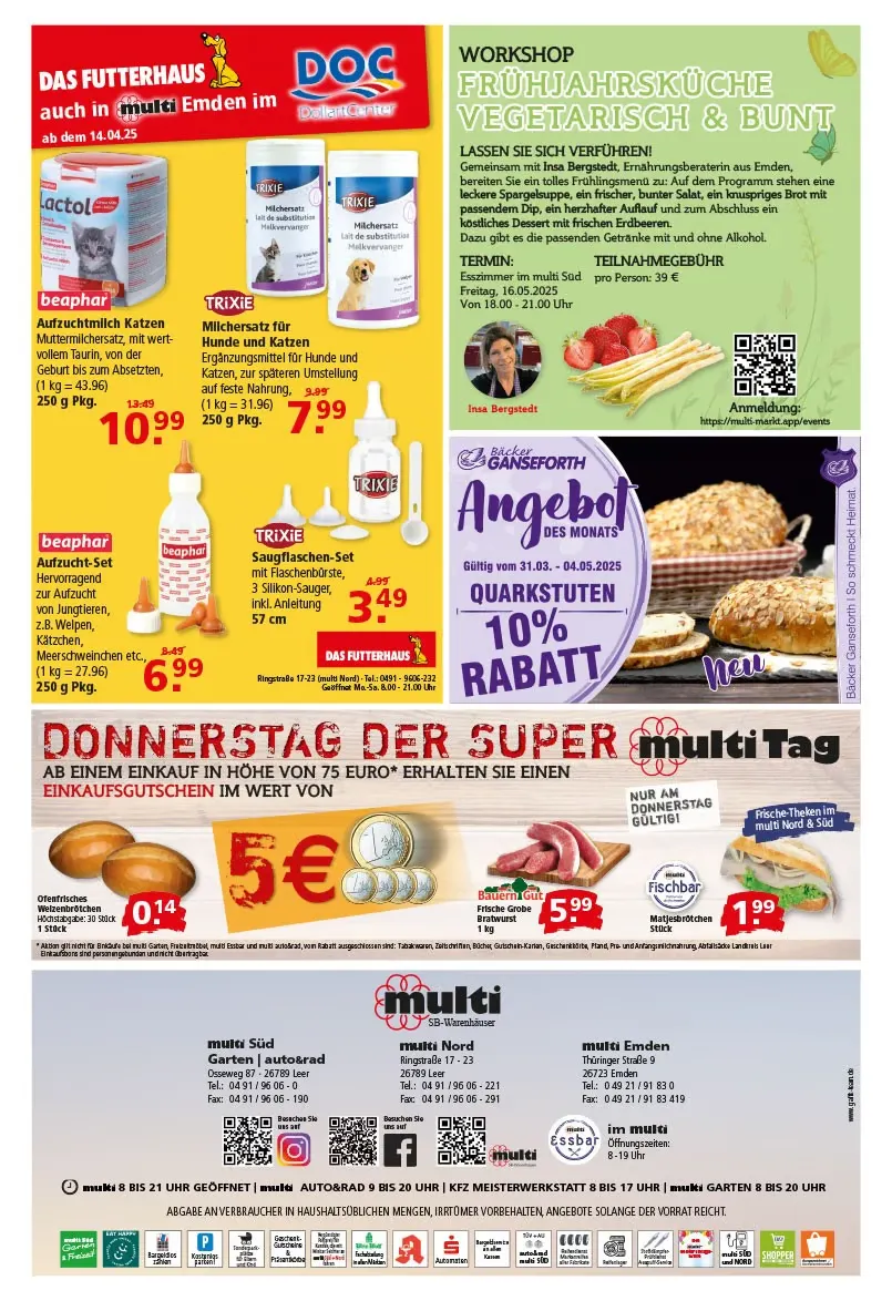 DE - Multi Markt Angebote von 7. April bis 12. April 2025 - Prospekt seite 20