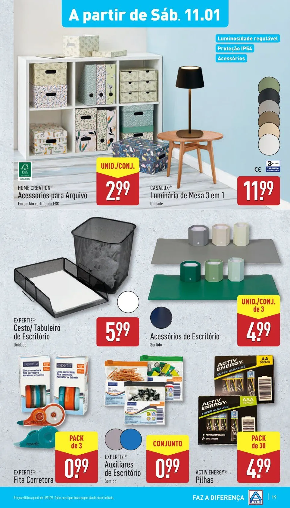 Folheto Aldi Ofertas de 8 de janeiro até 14 de janeiro 2025 - Pagina 19