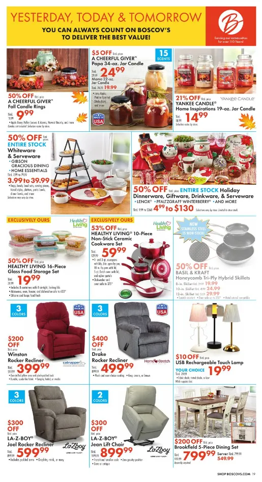 Weekly ad Boscov's Sales from October 9 to October 15 2025 - Page 19