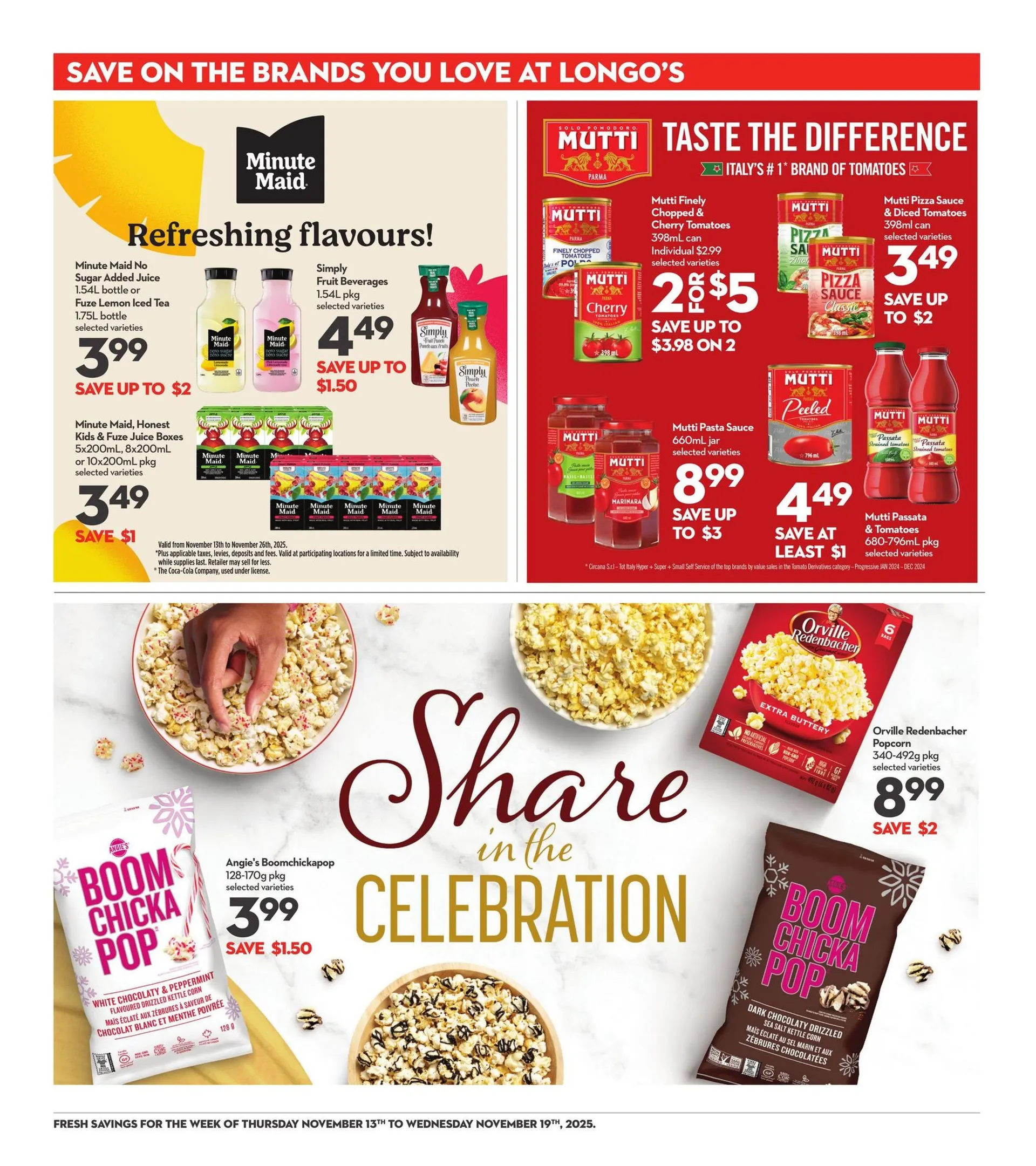 Longo´s Sales from November 13 to November 19 2025 - flyer page 18