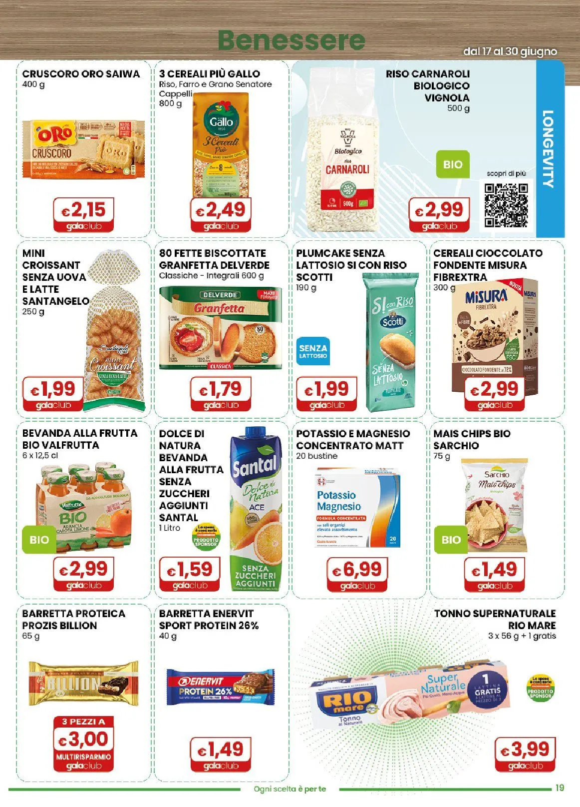  Volantini Gala Supermercati da 17 giugno a 30 giugno di 2026 - Pagina del volantino 19
