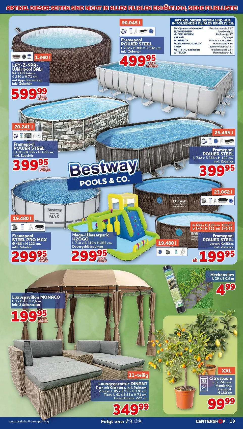 CENTERSHOP Angebote von 26. Mai bis 30. Mai 2026 - Prospekt seite 19