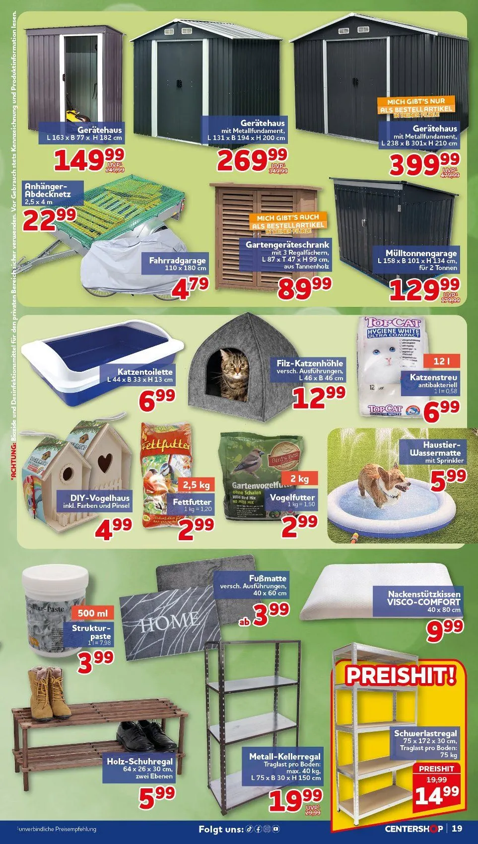 CENTERSHOP Angebote von 11. Mai bis 16. Mai 2026 - Prospekt seite 19