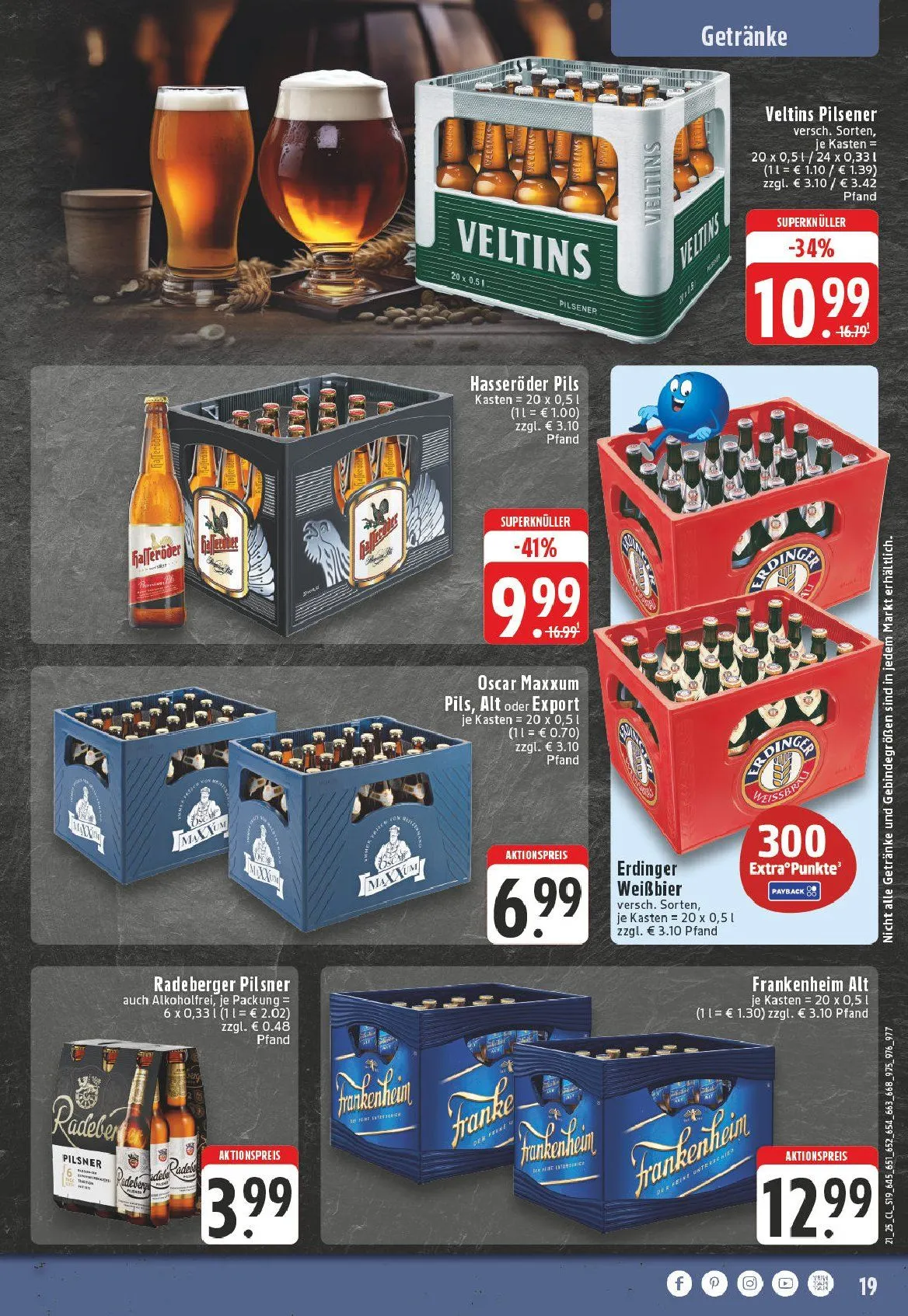 Edeka Prospekt von 19. Mai bis 24. Mai 2025 - Prospekt seite 19