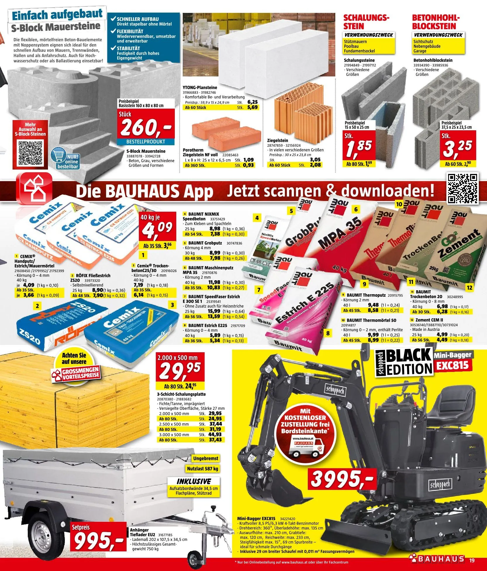 Bauhaus Deals von 30. Juni bis 14. Juli 2026 - Flugblätt seite  19
