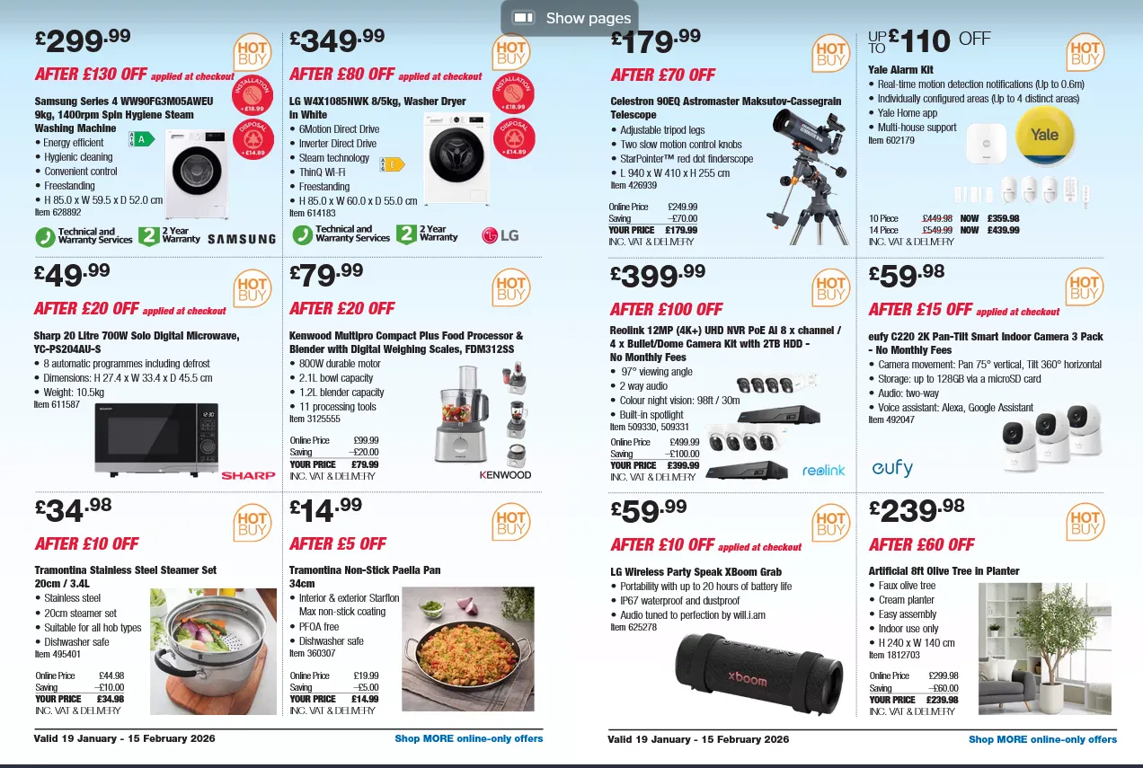 Costco Deals from 19 January to 15 February 2026 - Catalogue Page 19