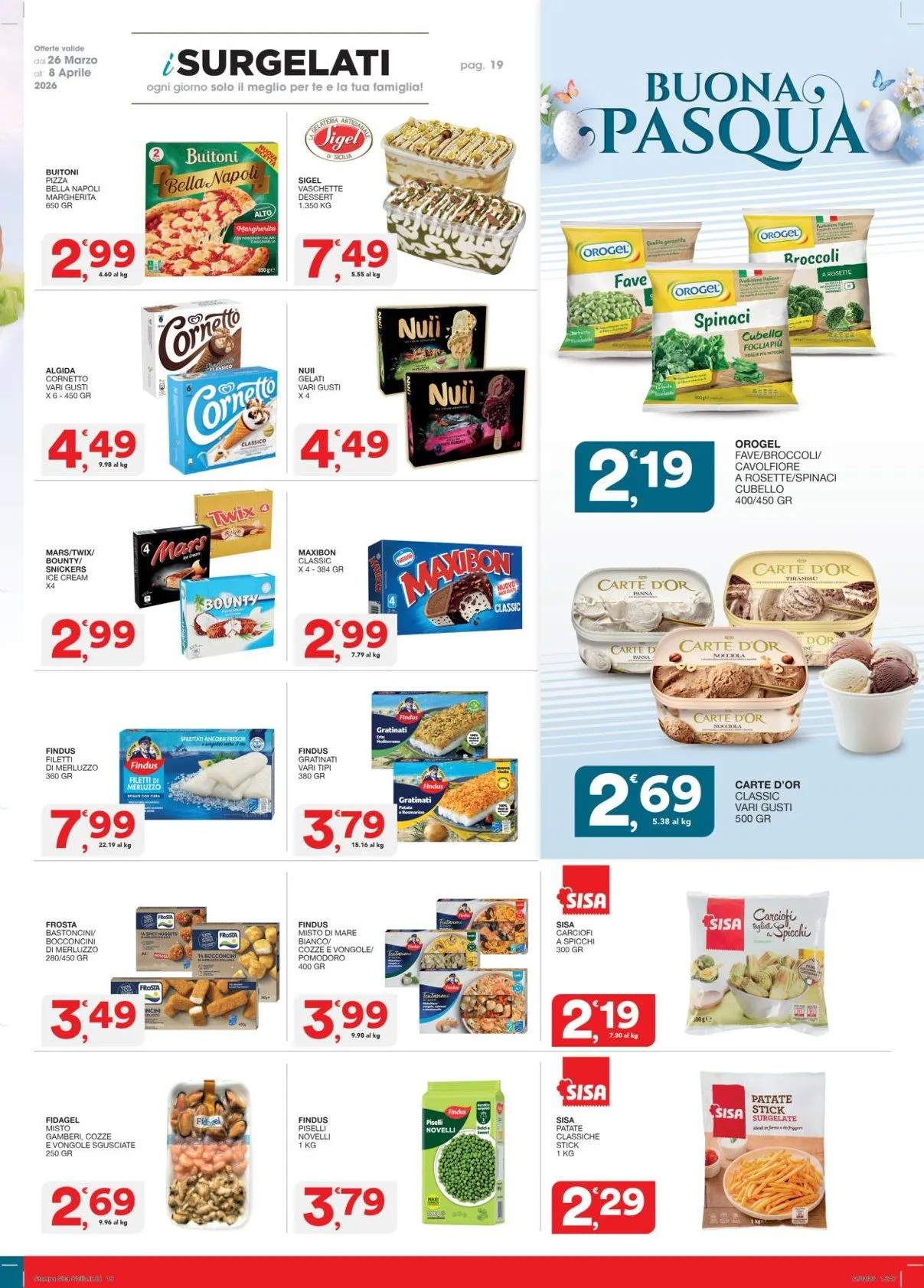 Volantini Sisa da 26 marzo a 8 aprile di 2026 - Pagina del volantino 19