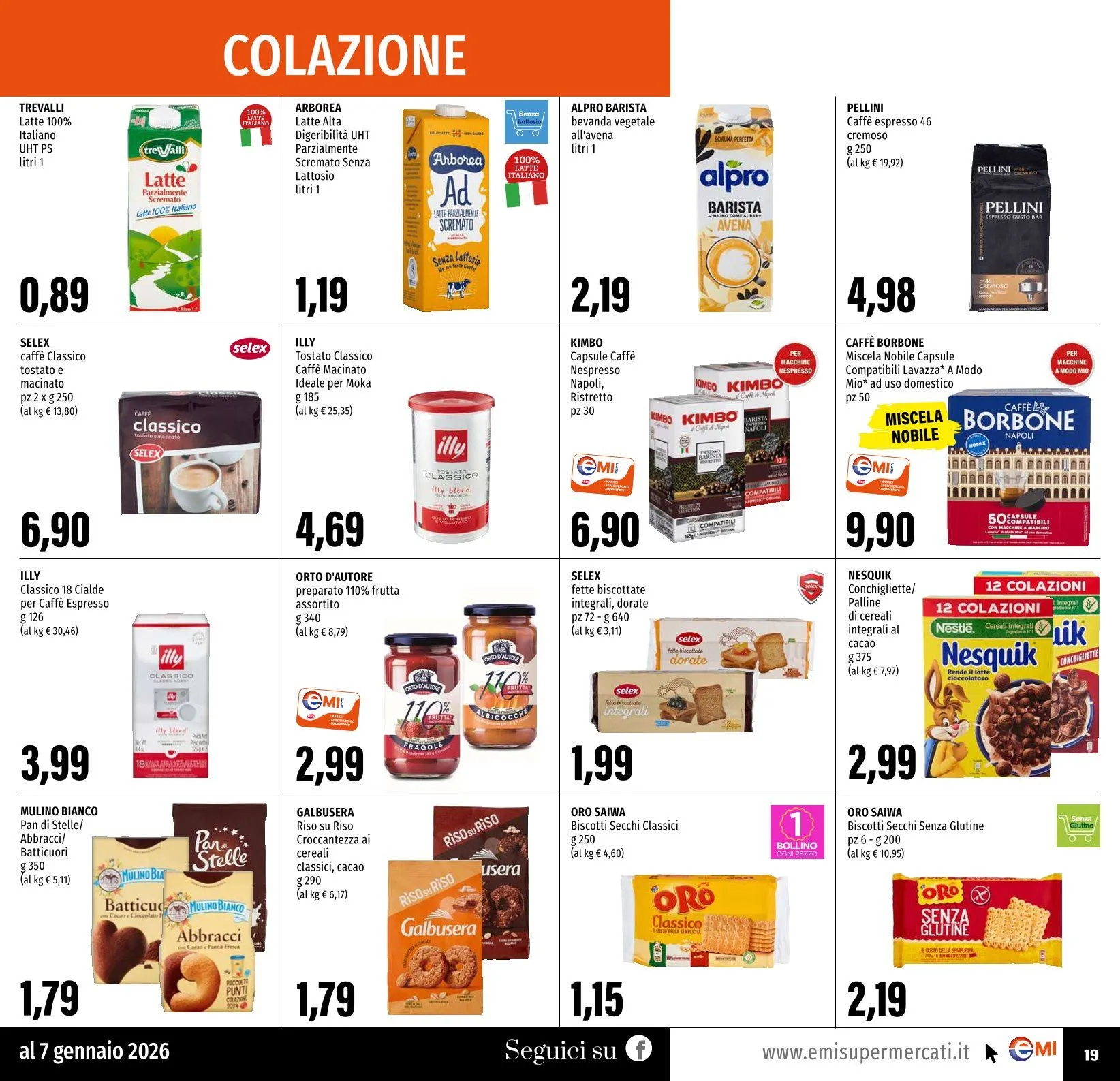 Emi Supermercati Volantino da 26 dicembre a 31 dicembre di 2025 - Pagina del volantino 19