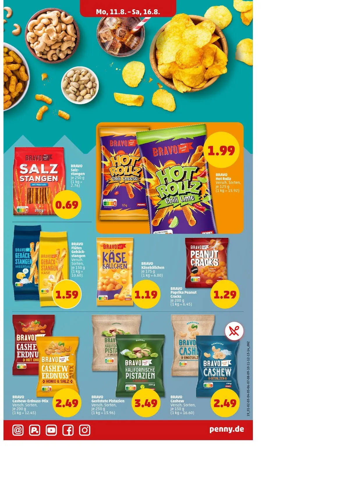  Penny Prospekte von 11. August bis 16. August 2025 - Prospekt seite 19