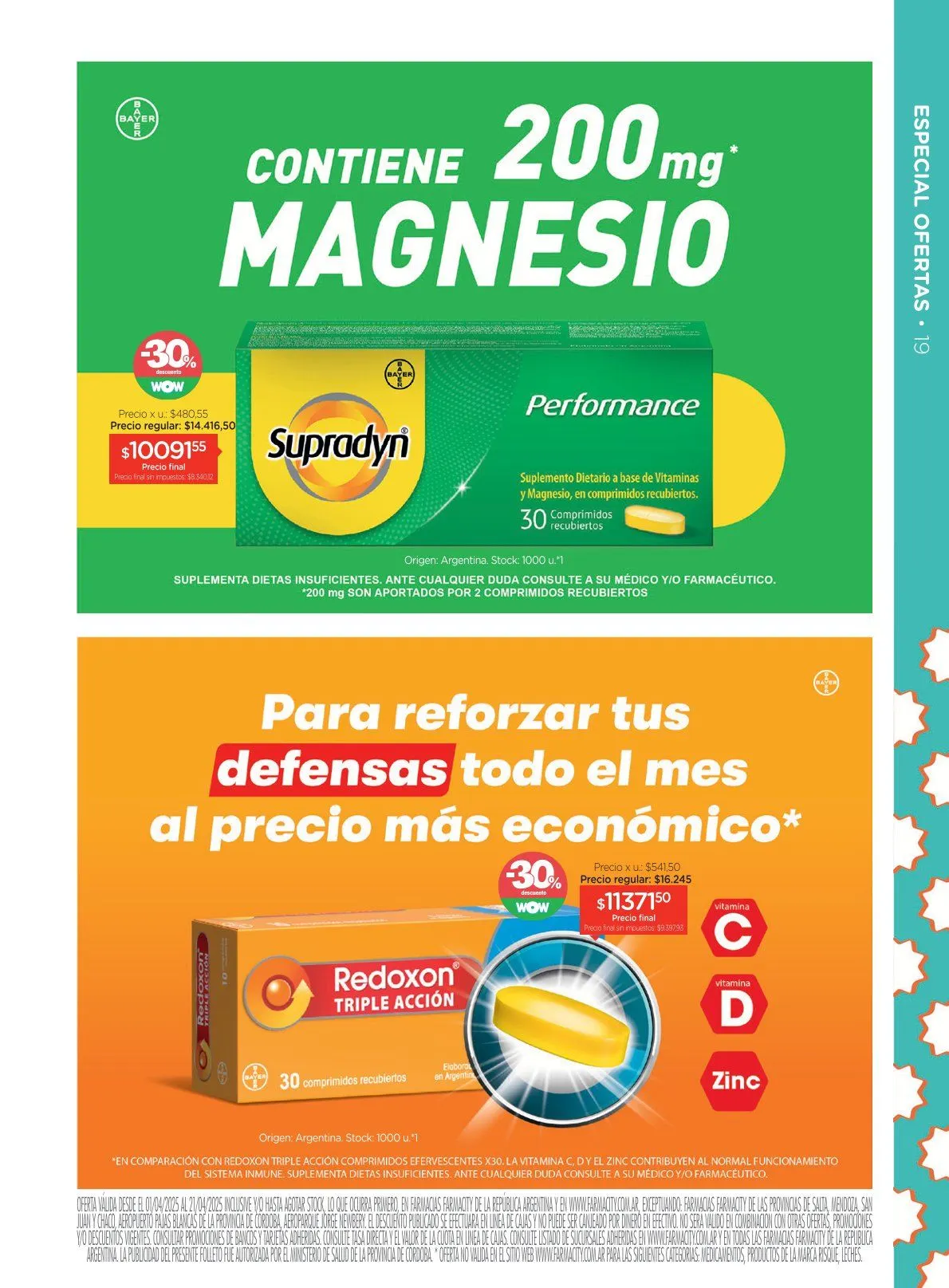 Ofertas de Farmacity Ofertas 7 de abril al 21 de abril 2025 - Página 19 del catálogo