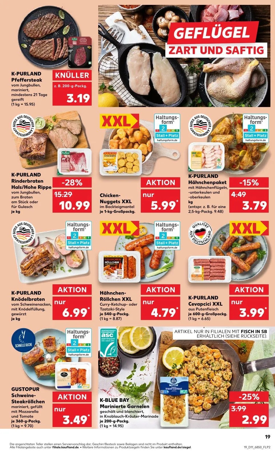 Kaufland Prospekt von 13. März bis 19. März 2025 - Prospekt seite 19