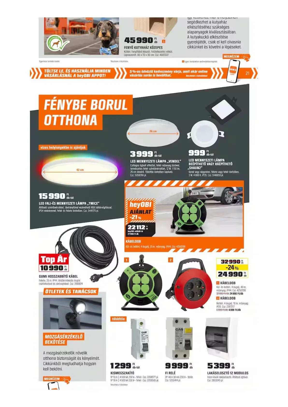 Katalógus  OBI legfrissebb ajánlatai február 3.-tól március 1.-ig 2026. - Oldal 19