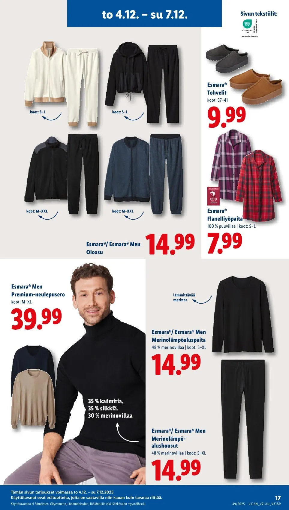 Lidl  Tarjoukset voimassa alkaen 4. joulukuuta - 7. joulukuuta 2025 - Tarjouslehti sivu 19