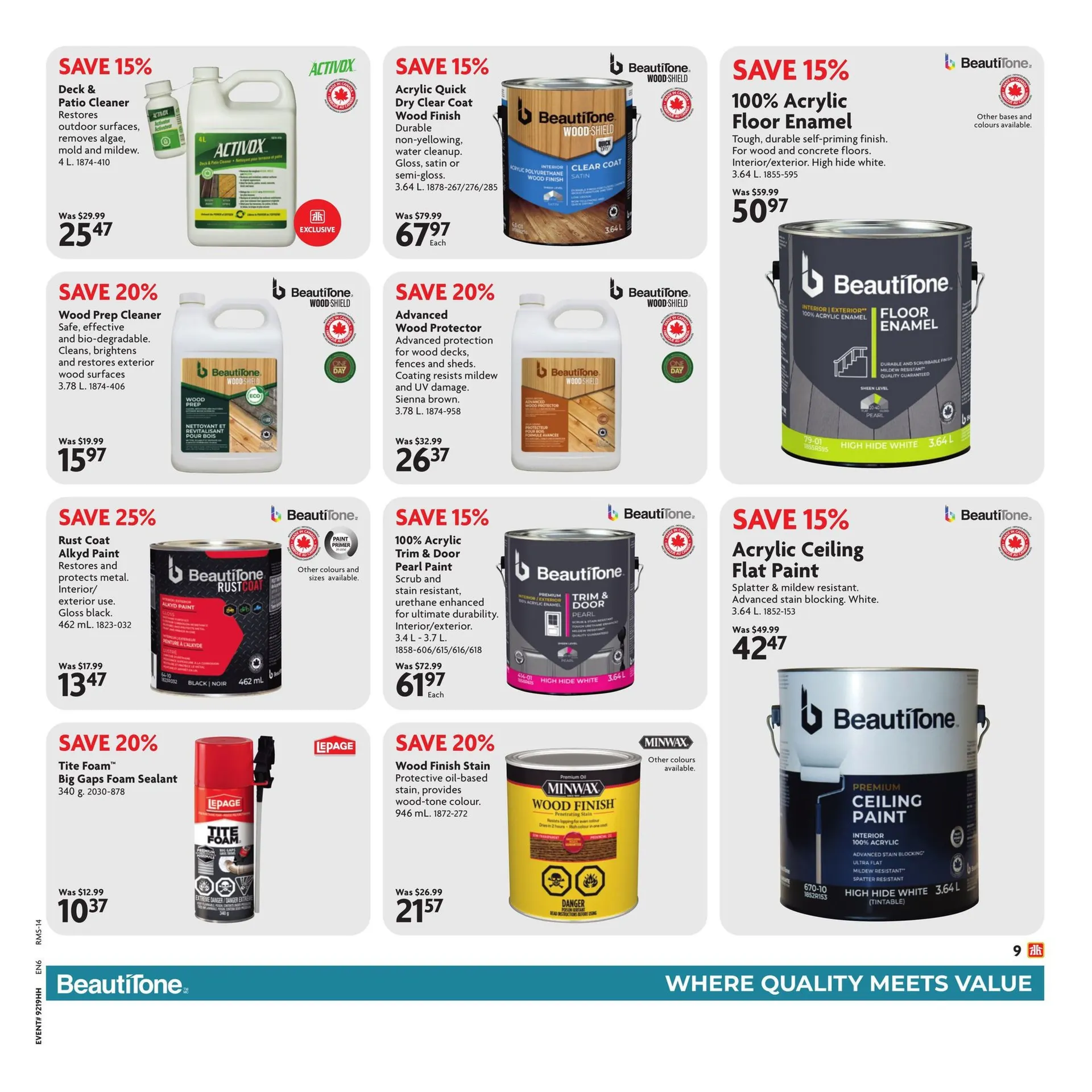 Home Hardware Deals from May 8 to May 21 2025 - flyer page 19