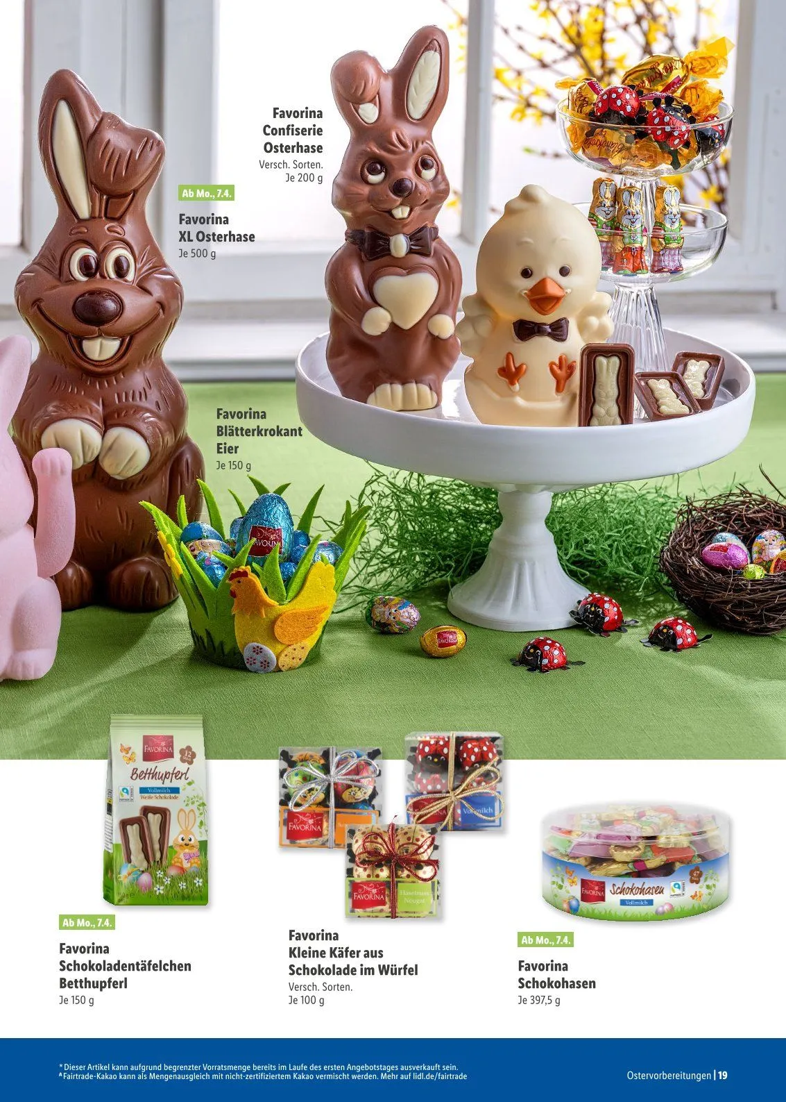 Lidl Prospekt von 25. März bis 20. April 2025 - Prospekt seite 19