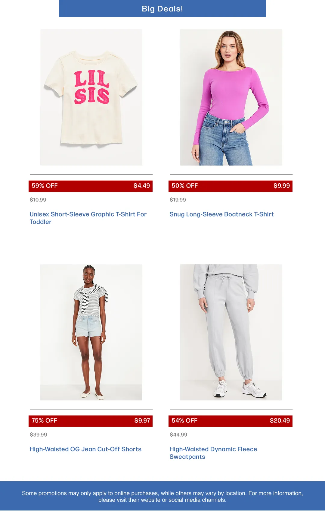 Weekly ad Old Navy Sales from April 6 to April 26 2026 - Page 19