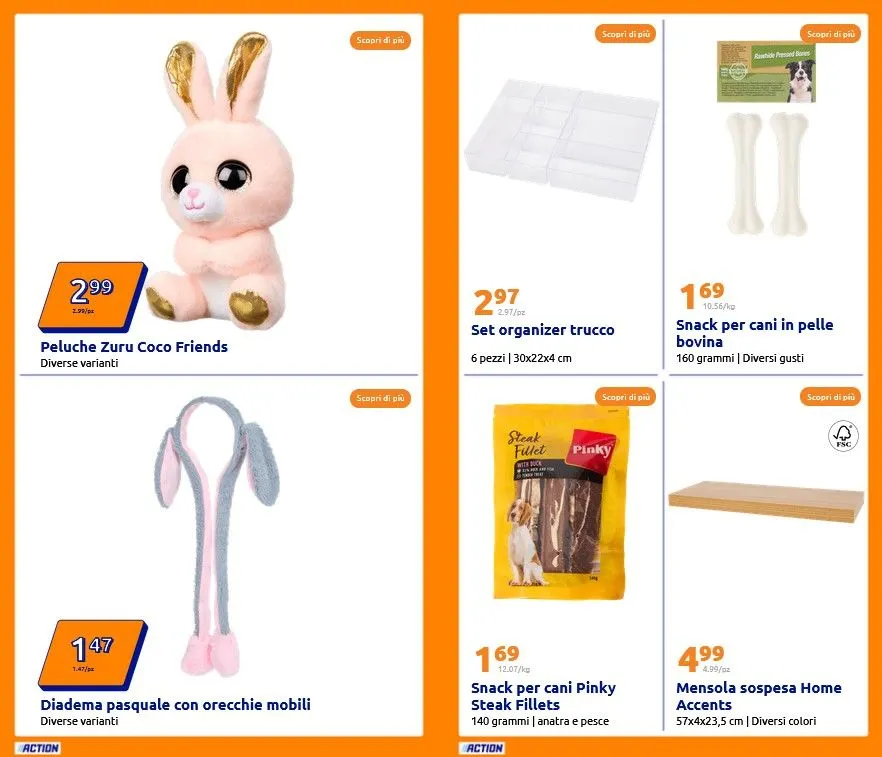 Action Volantino da 9 aprile a 15 aprile di 2025 - Pagina del volantino 19