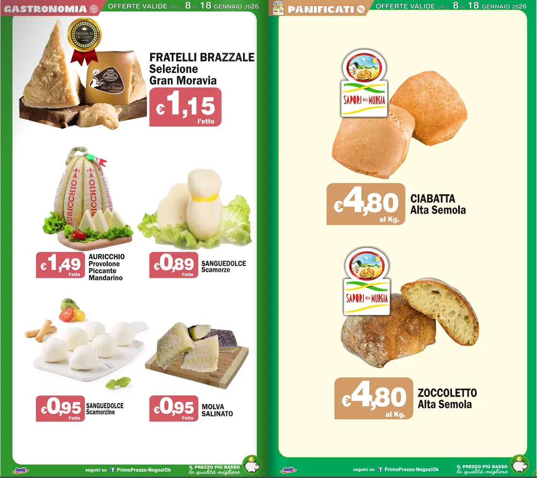 Volantini Primo Prezzo da 8 gennaio a 18 gennaio di 2026 - Pagina del volantino 19