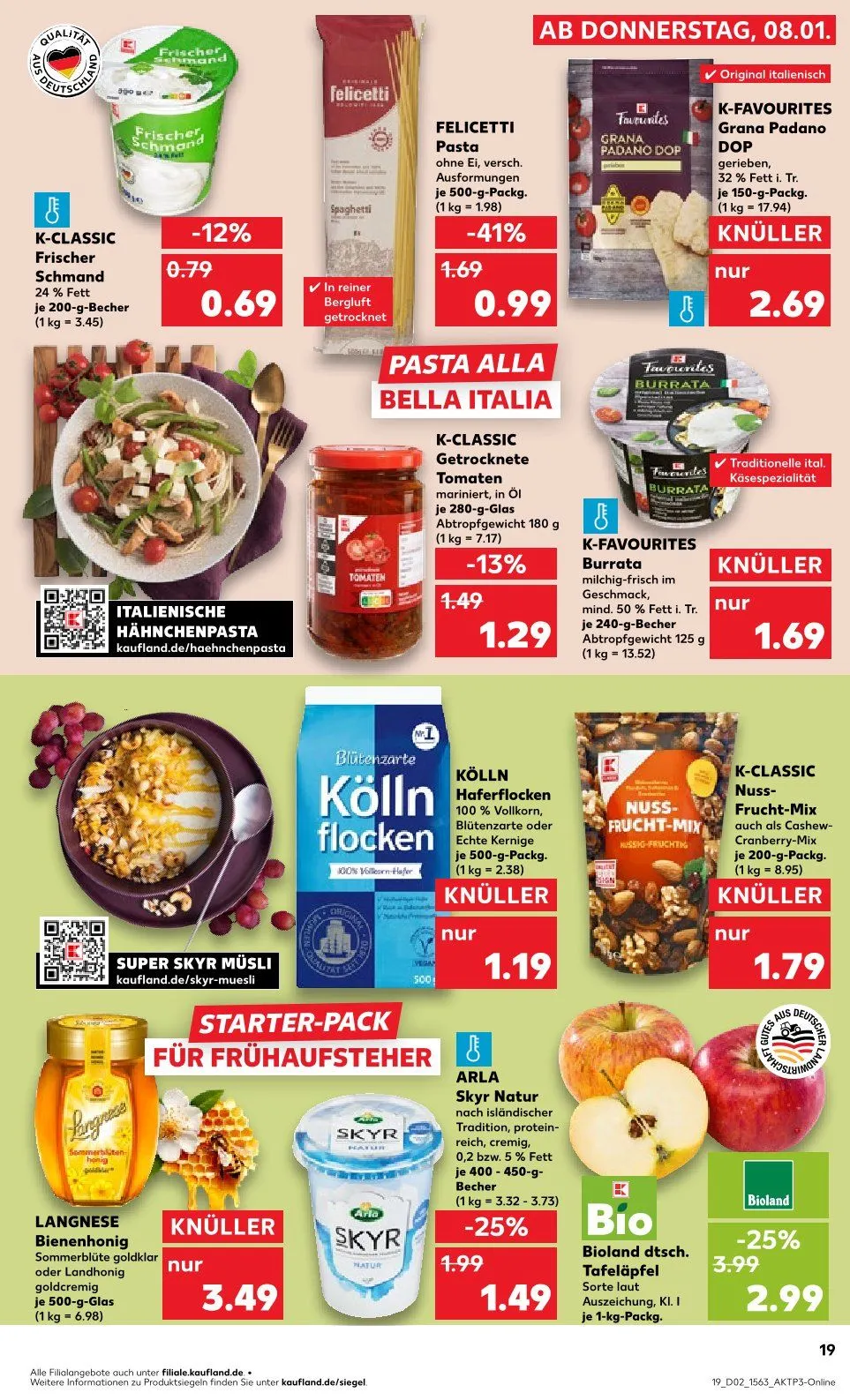 Kaufland Duitsland prospeckt van 8 januari tot 14 januari 2026 - Folder pagina 19